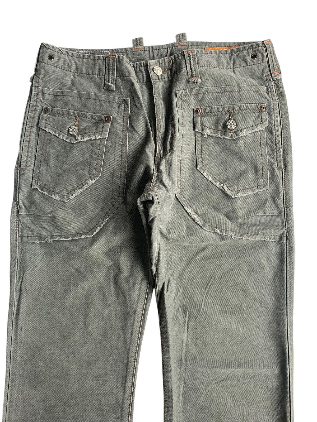 Tornado Mart FLARE EDWIN XV BUSH POCKET MULTI POCKET DENIM PANTS Size US 32 / EU 48 - 4 Thumbnail