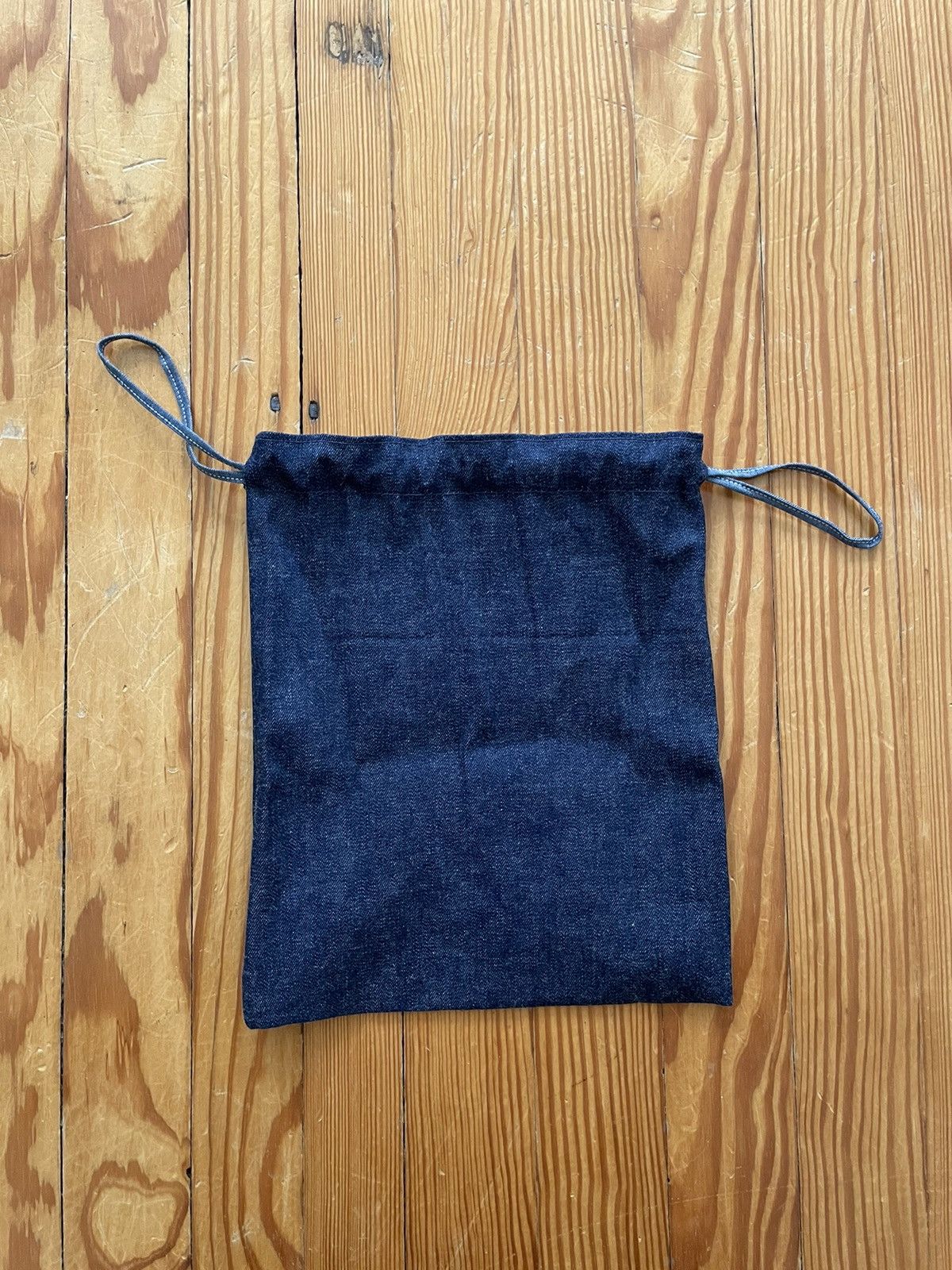 Orslow Orslow Friends & Family Denim Pouch Bag Blue Size ONE SIZE - 3 Thumbnail