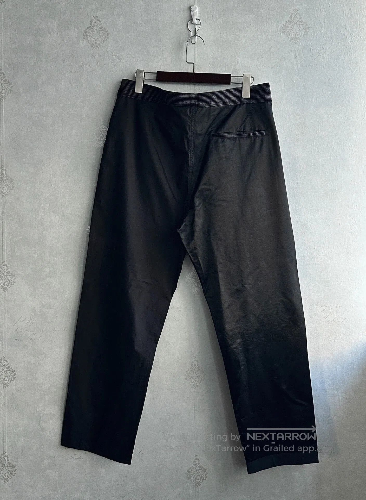 Ann Demeulemeester ann demeulemeester sizeL Multimaterial seamless pants| Size US 36 / EU 52 - 2 Thumbnail