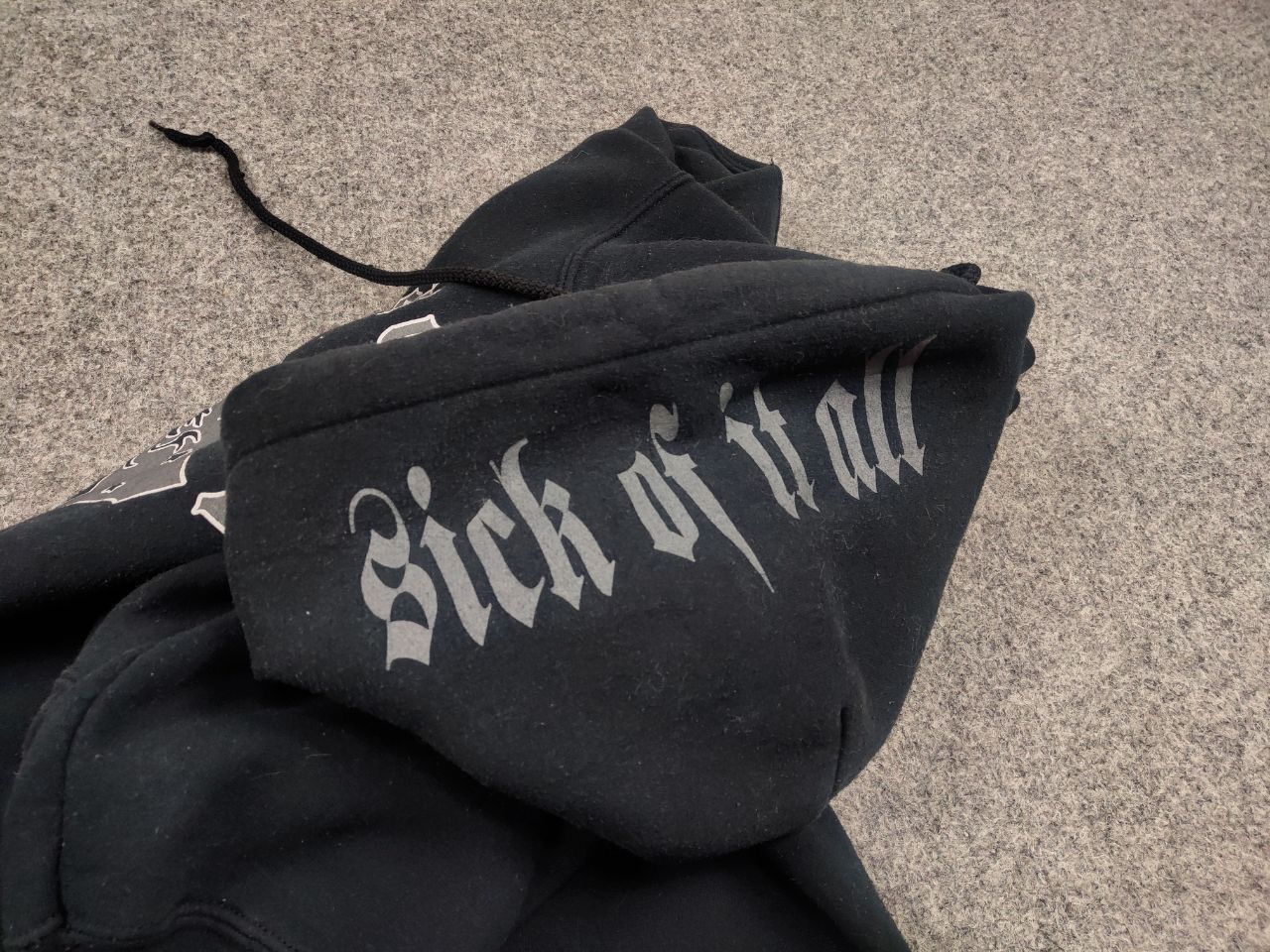 Vintage 90s Vintage Sick Of It All City Of New York Hardcore Hoodie Size US L / EU 52-54 / 3 - 12 Thumbnail