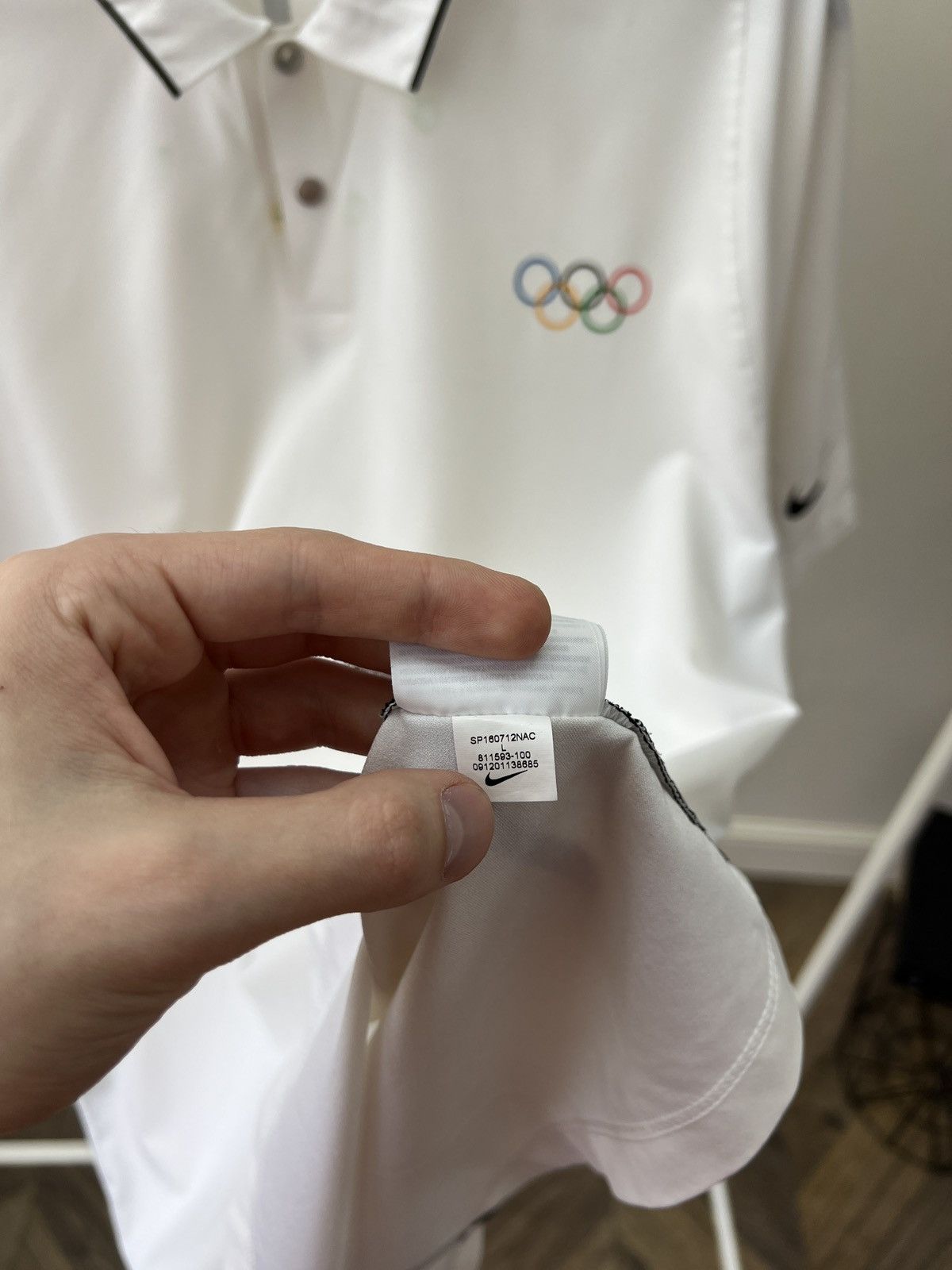 Nike Golf Olympic Games Jersey Nike Tiger Woods Collection Size US L / EU 52-54 / 3 - 14 Thumbnail