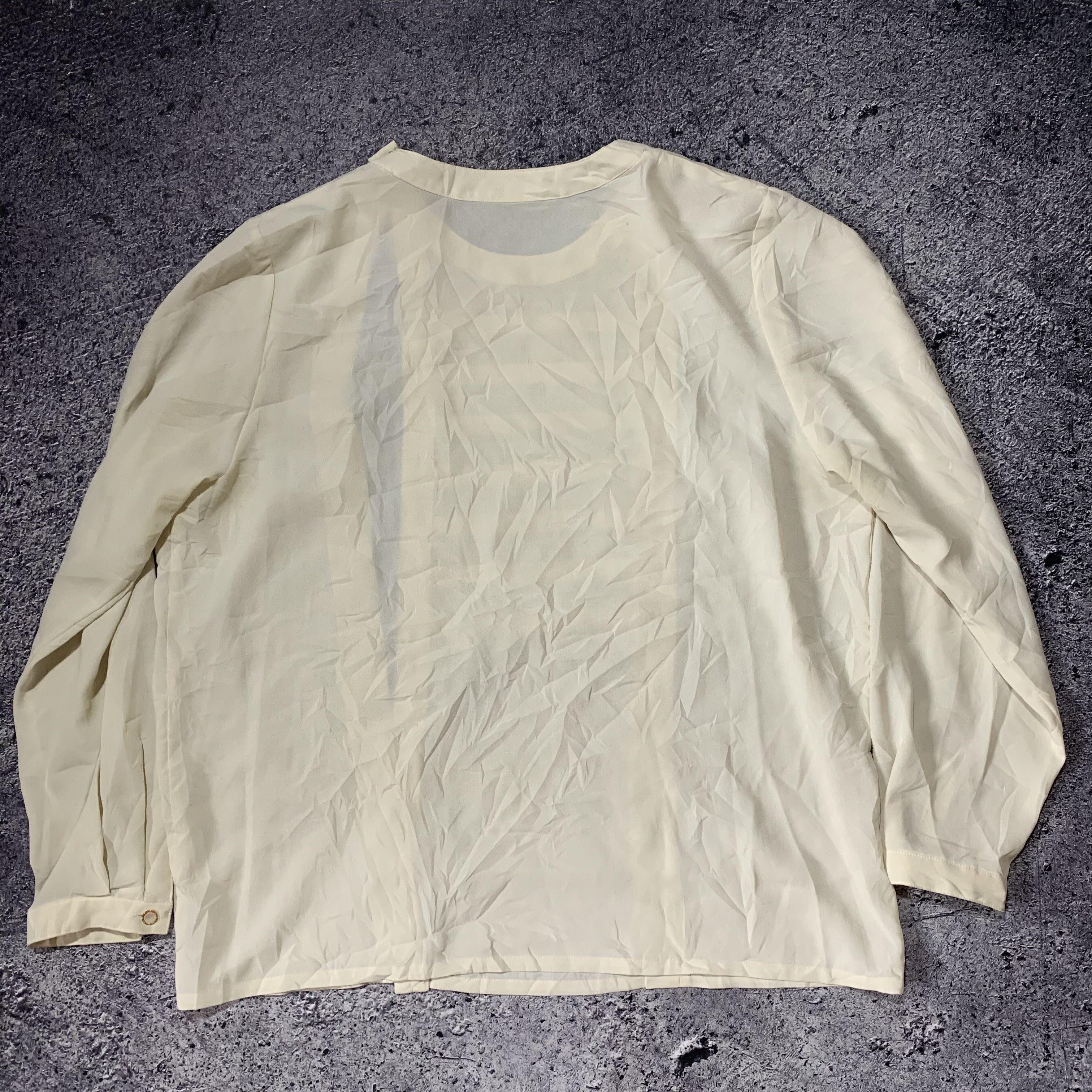 Burberry 2000s Burberrys Napoleon Button Shirt Blouse Size US M / EU 48-50 / 2 - 6 Thumbnail