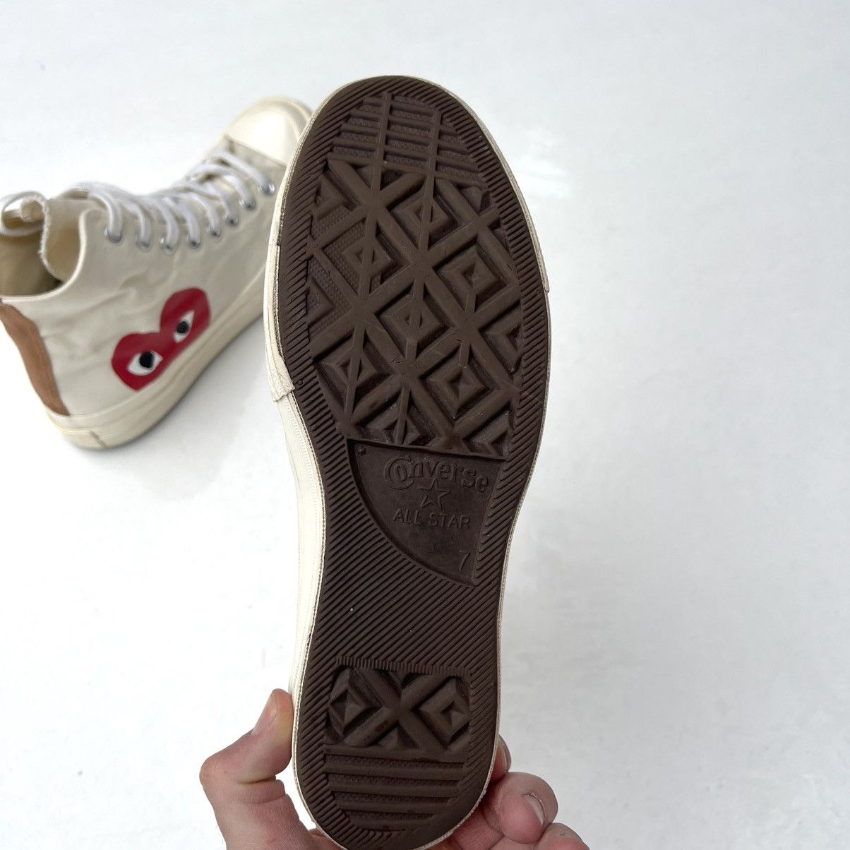 Comme des Garcons PLAY × Converse Converse Comme des Garcons Play shoes Size US 7 / EU 40 - 8 Thumbnail