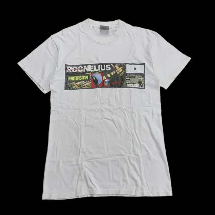 Bape Vtg 90s Bape Rocnelius Fantasma Tshirt Size US M / EU 48-50 / 2 - 1 Thumbnail