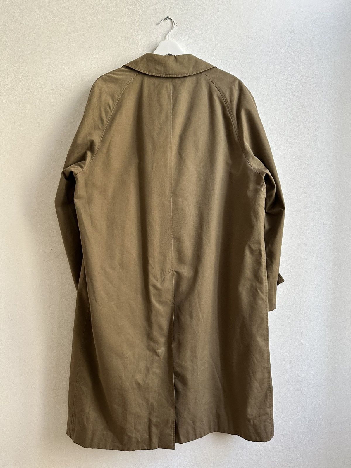 Burberry Burberry Vintage 90s Men's Luxury Old Money Long Trench Coat Size US L / EU 52-54 / 3 - 6 Thumbnail