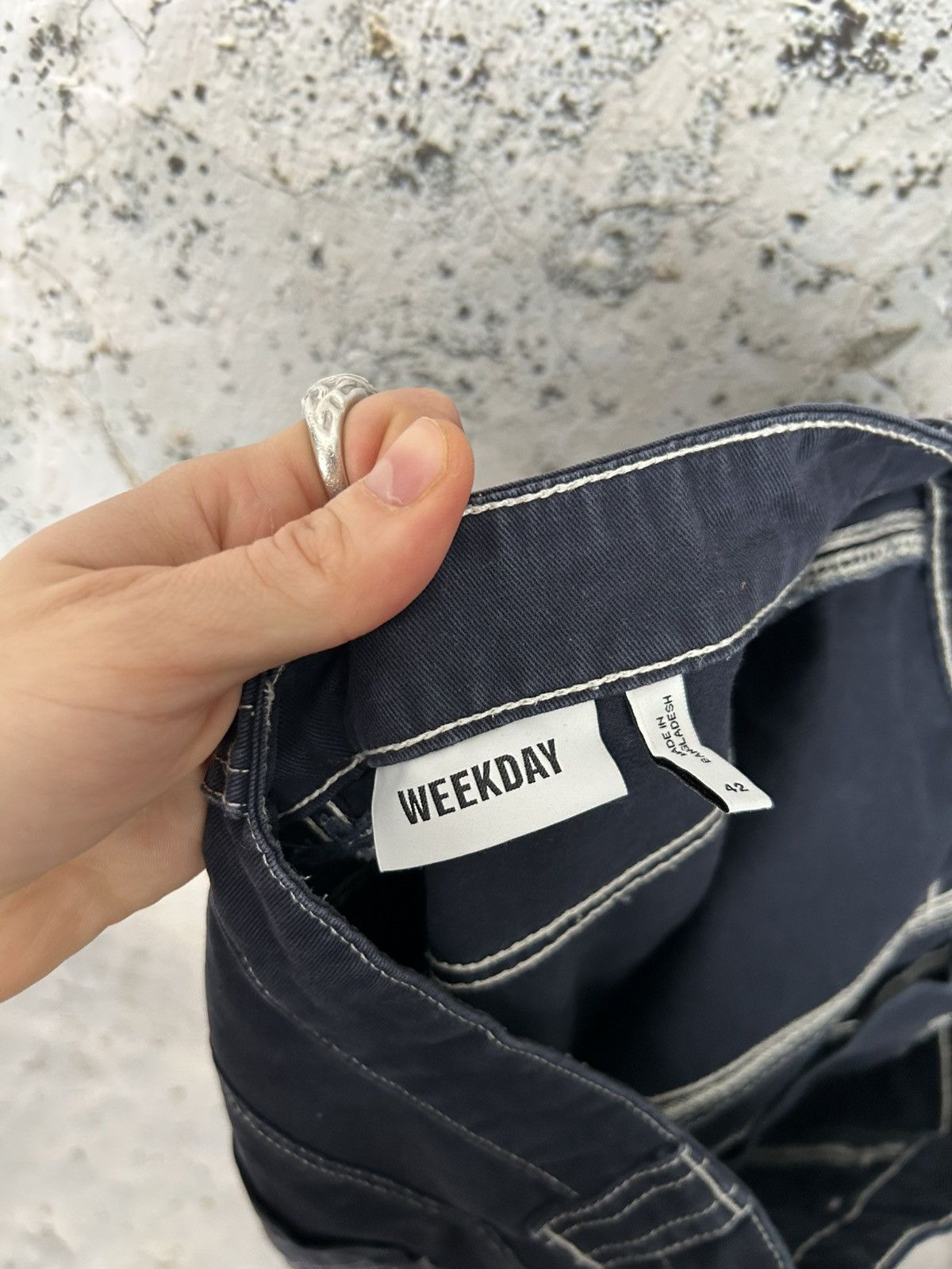 Weekday Weekday Gwyneth Trousers Skateboarding Baggy Pants Hype Rock Size US 32 / EU 48 - 5 Thumbnail