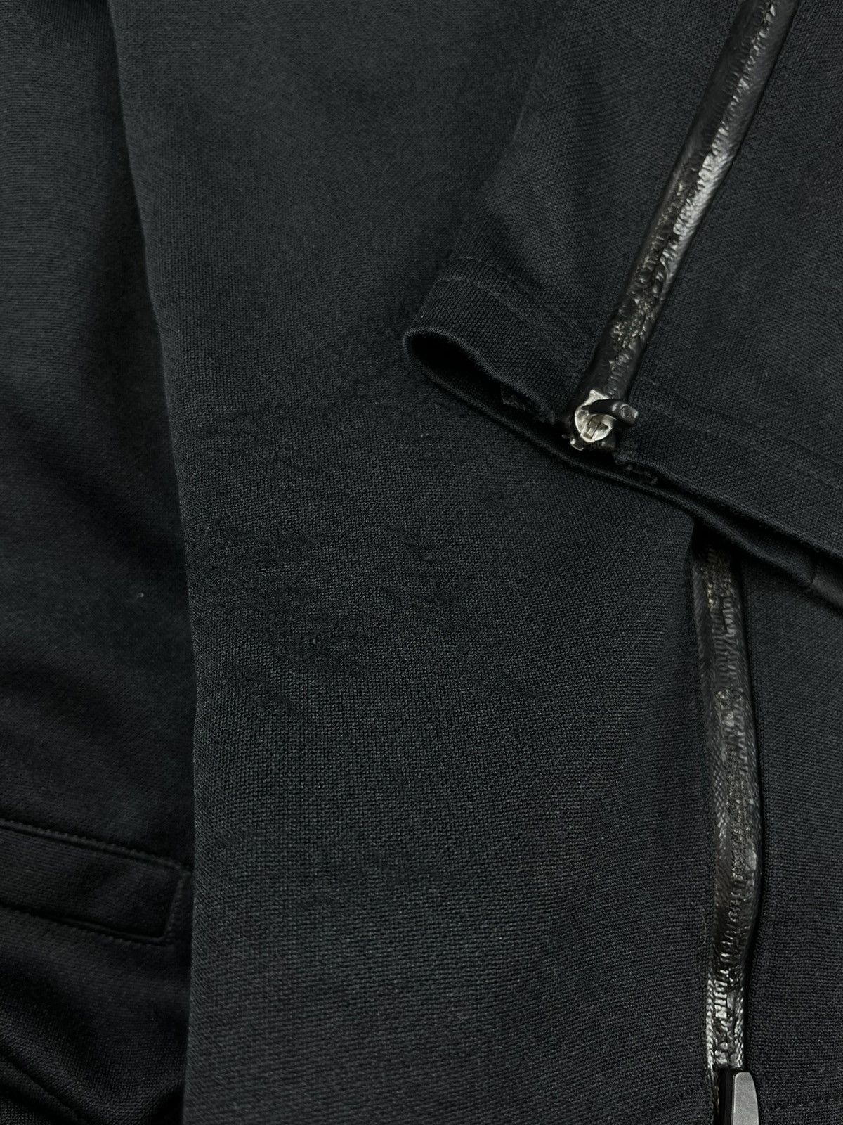 Number (N)ine Number (N)ine Logo Side Taped Tracksuit Sweatpants Black Size US 30 / EU 46 - 8 Thumbnail