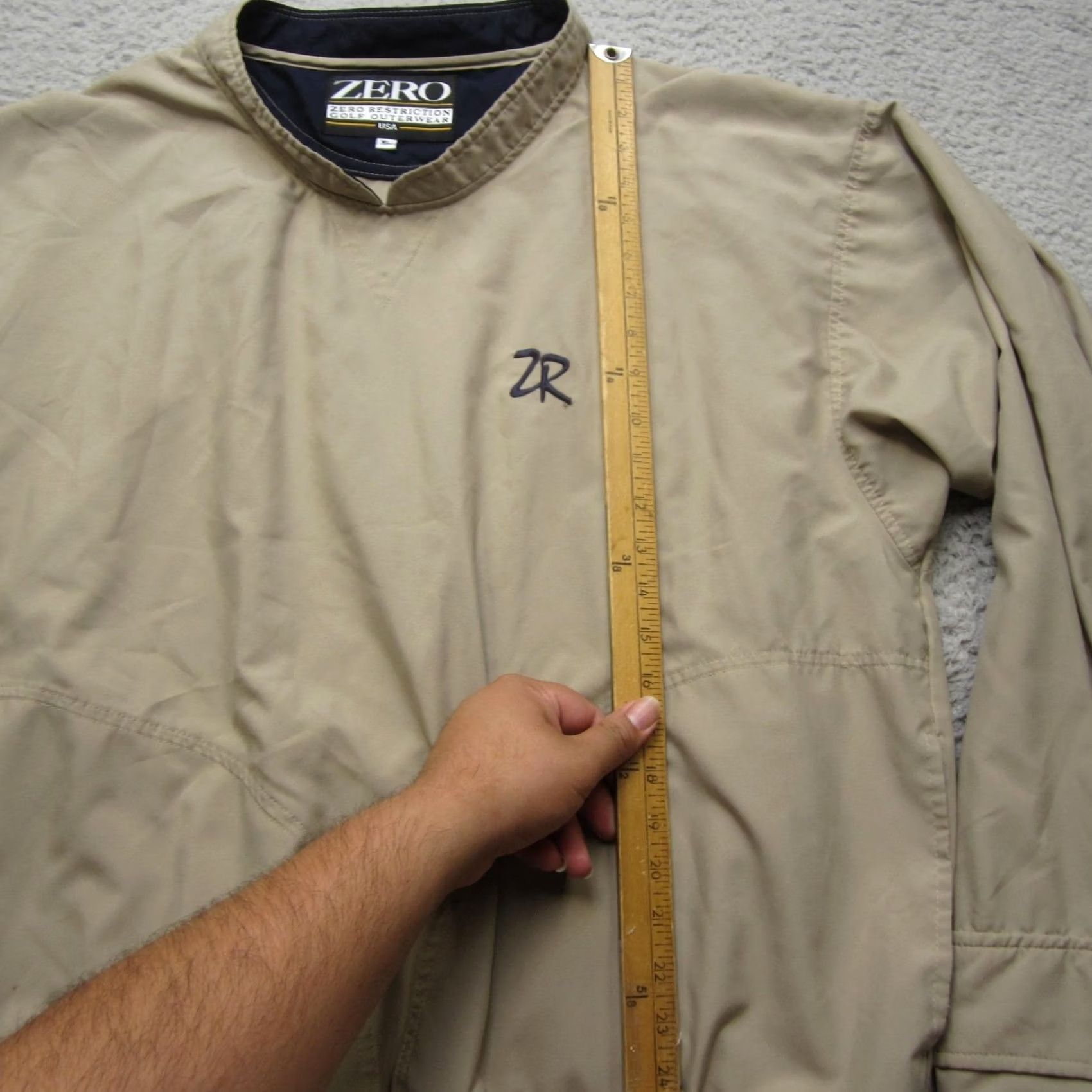 Vintage VINTAGE Zero Restriction Jacket Mens XL Golf Windbreaker Lightweight Pullover Size US XL / EU 56 / 4 - 7 Thumbnail
