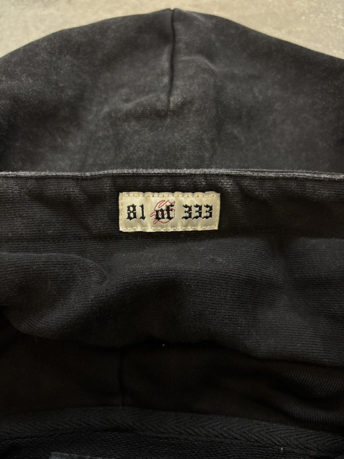 Godspeed Godspeed Artificial Love Hoodie, Washed Black Size US XXL / EU 58 / 5 - 8 Thumbnail