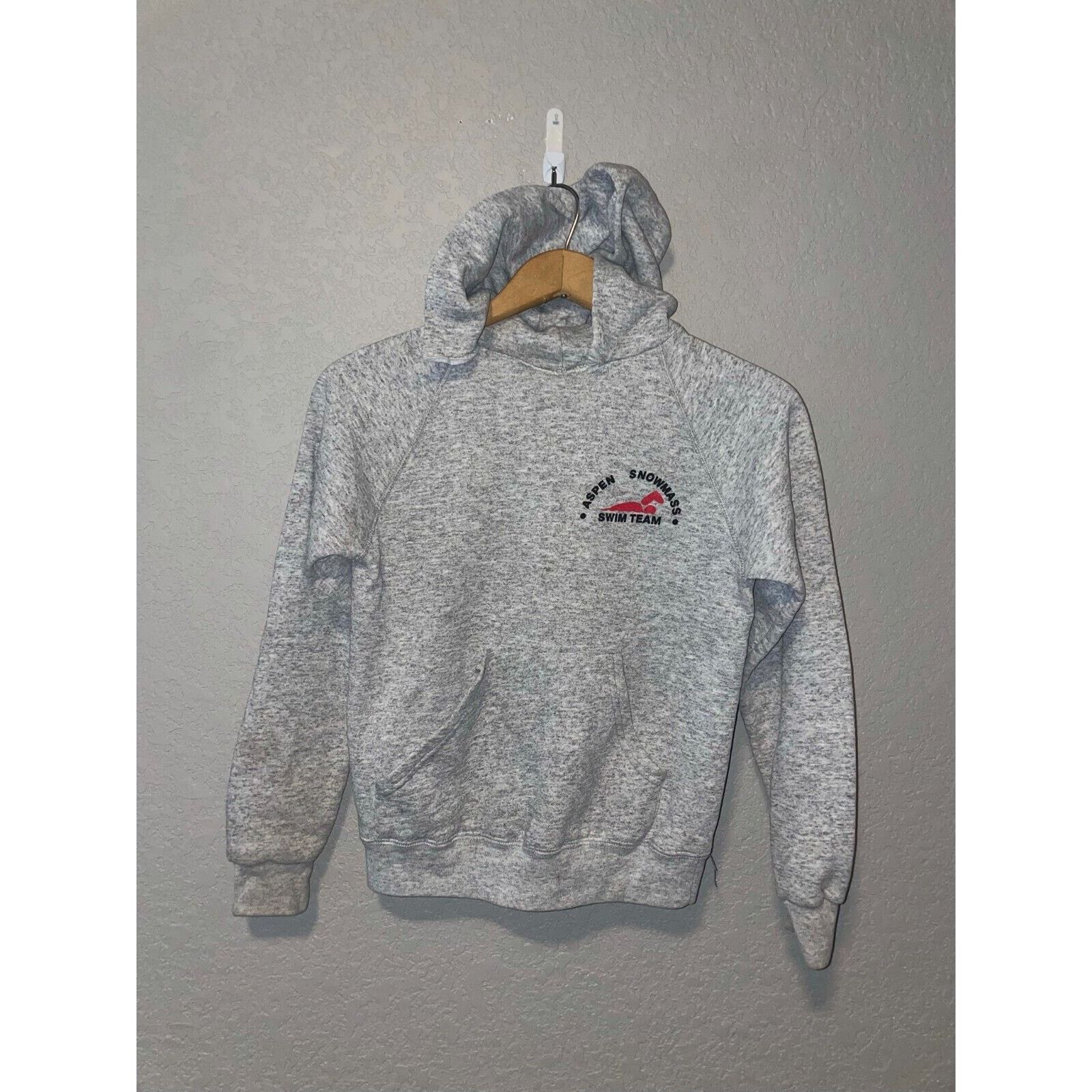 Vintage Vintage Womens Aspen Hoodie Snowmass Swim Team Swim 1980s Size L / US 10 / IT 46 - 1 Thumbnail
