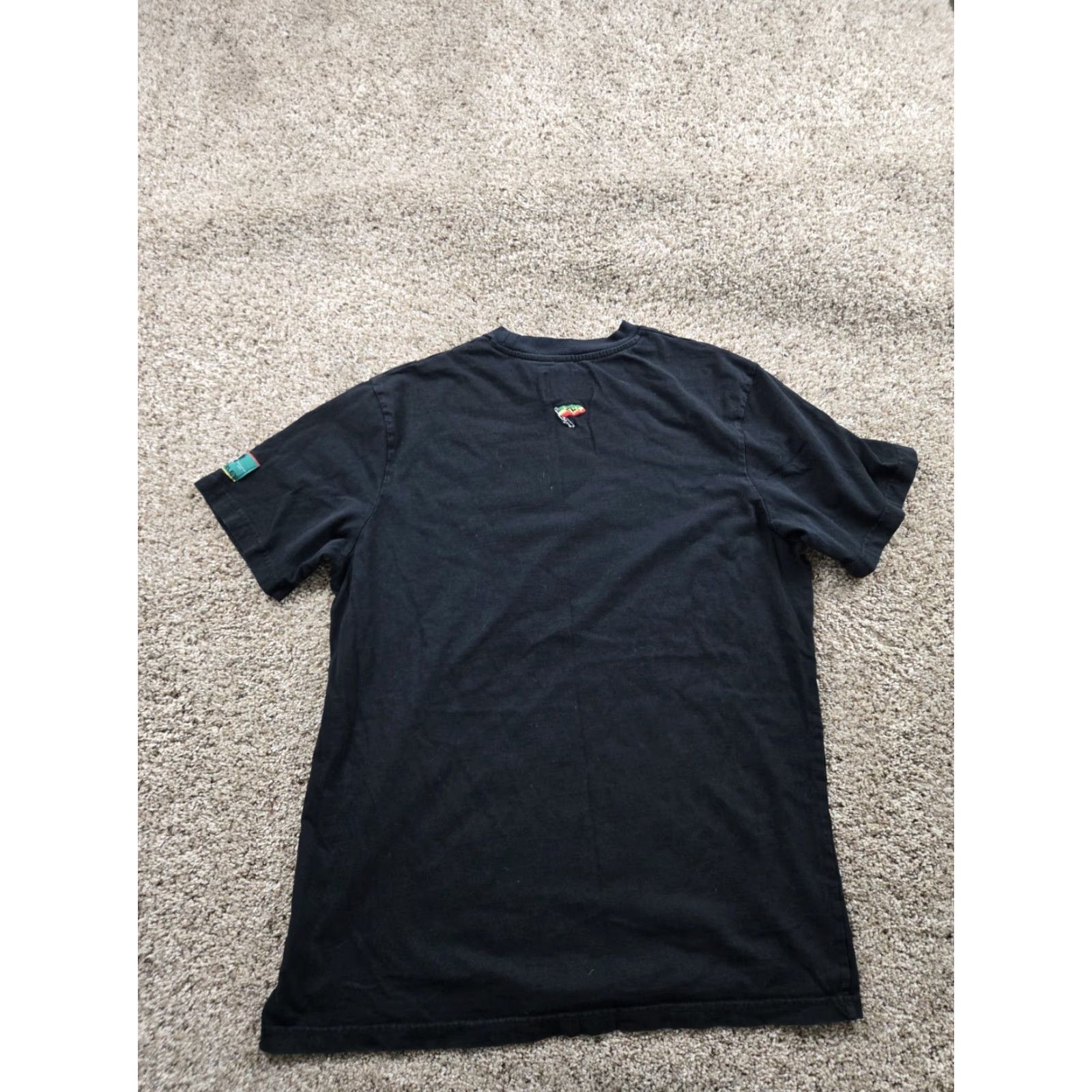 Vintage Bob Marley Shoe Palace Shirt Mens Large Black Graphic Short Sleeve Rasta Size US L / EU 52-54 / 3 - 6 Thumbnail