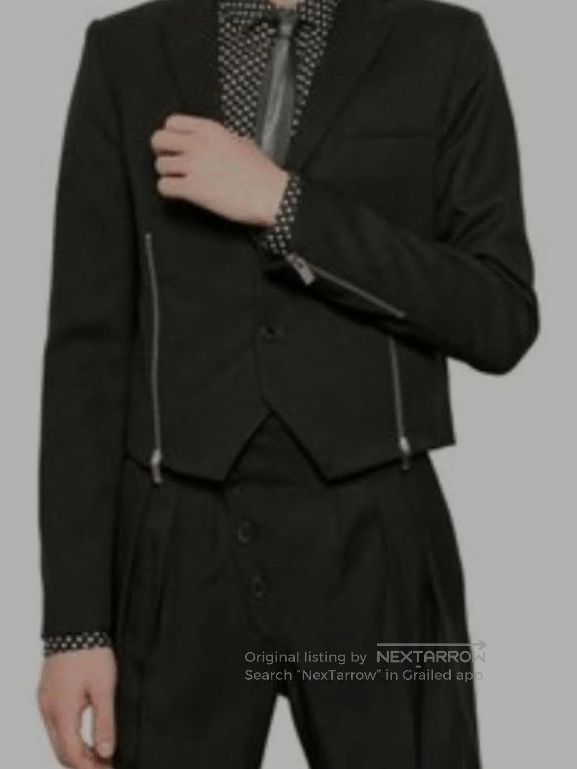 Saint Laurent Paris Sz 46 Saint Laurent Paris Runway Zipper Jacket. Size US S / EU 44-46 / 1 - 8 Thumbnail