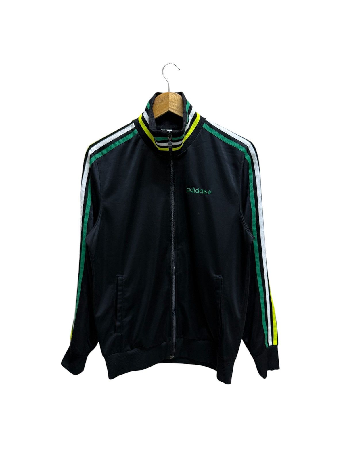Adidas Adidas Neo Multicolor Side Tape Zip Up Tractop Sweater Size US S / EU 44-46 / 1 - 1 Thumbnail