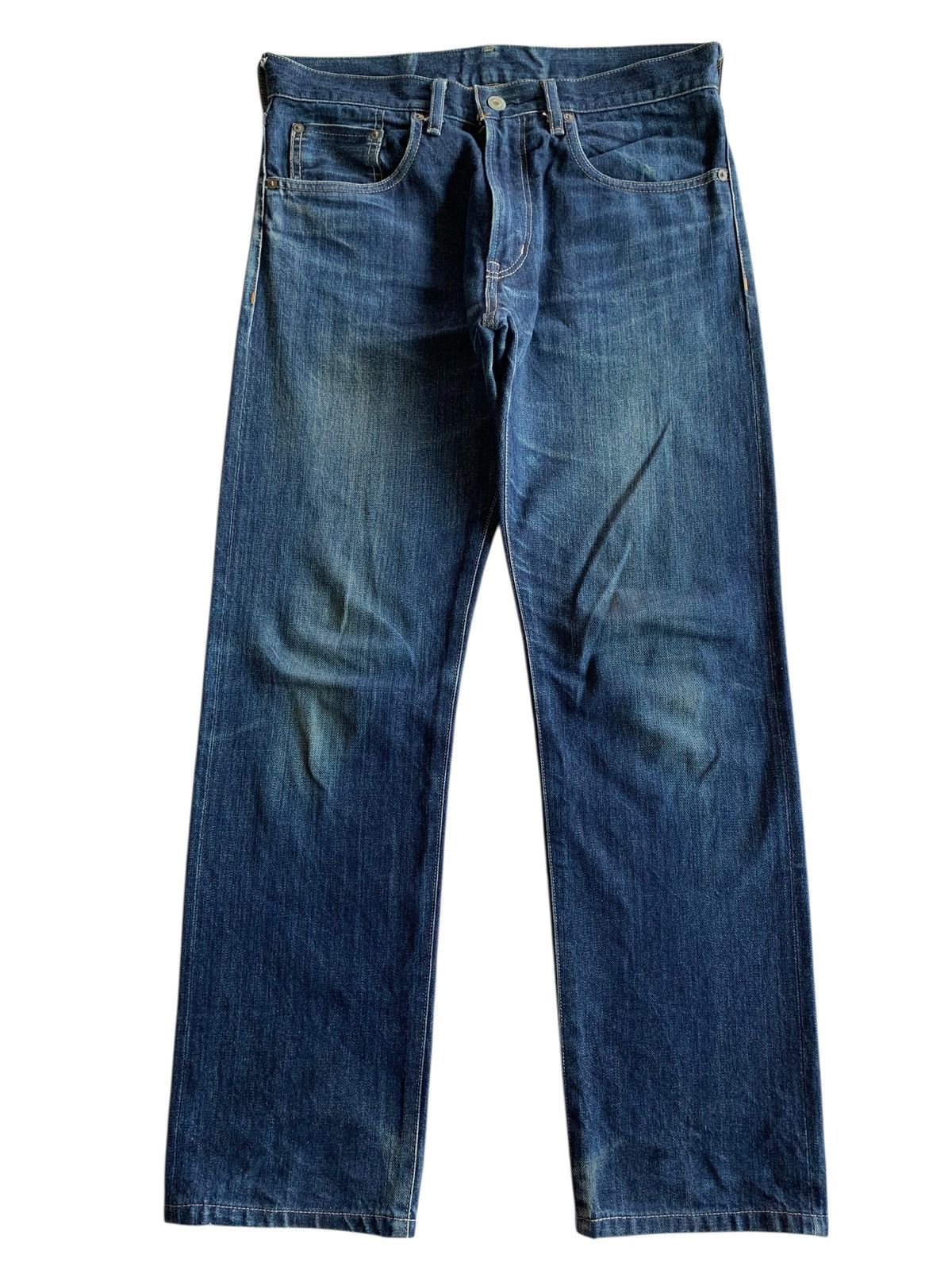 MUJI SELVEDGE JAPANESE DISTRESSED DENIM