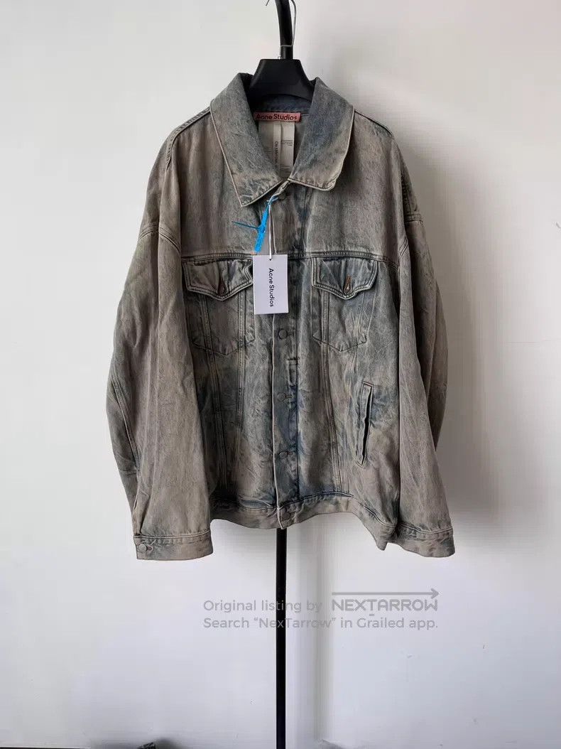 Acne Studios Acne Studios Solid Color Lapel Loose Long Sleeve Button Do Size US L / EU 52-54 / 3 - 1 Thumbnail