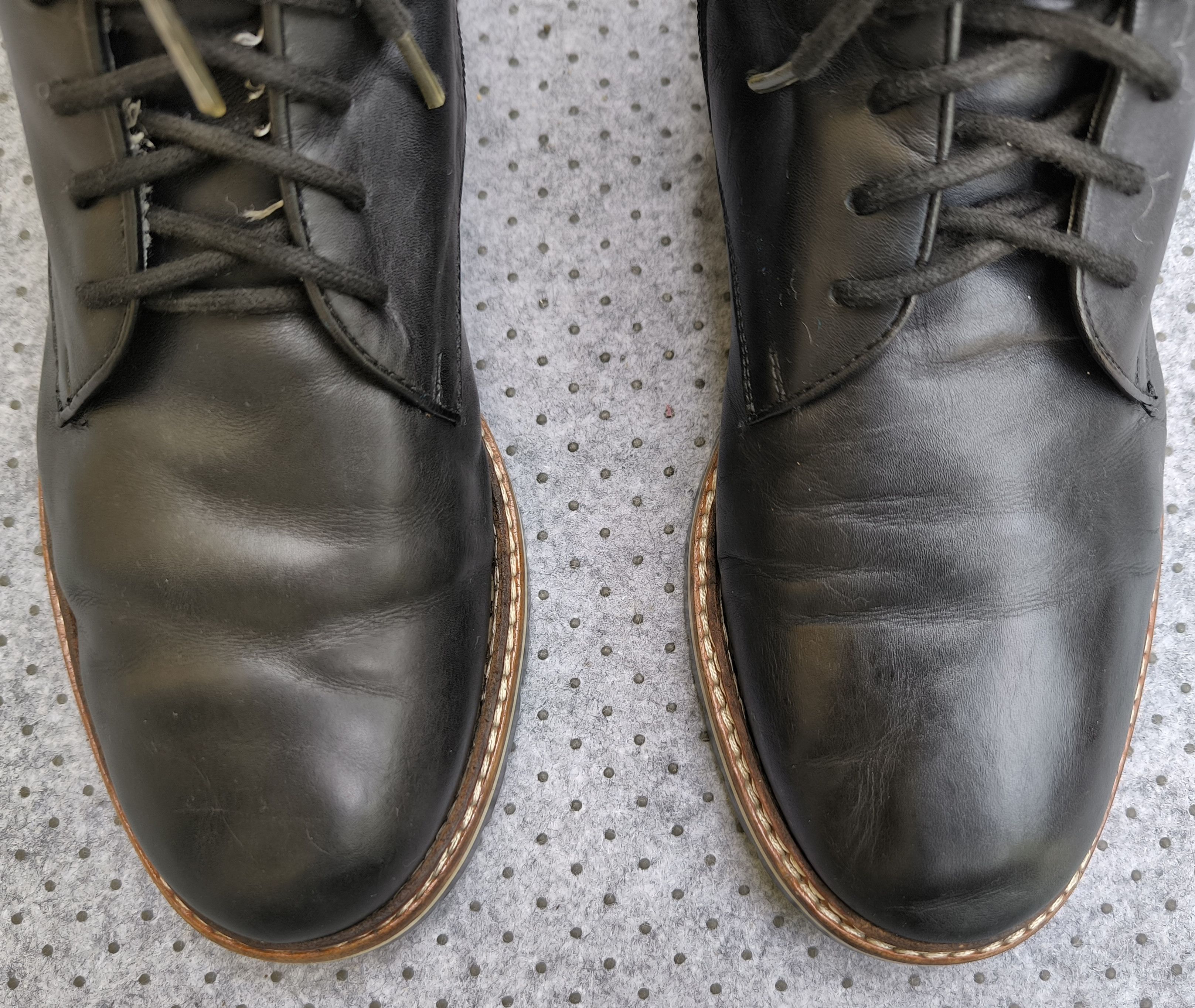 Gucci GUCCI side zipper black round-toe lace-up 8" boot Size US 10 / EU 43 - 5 Thumbnail