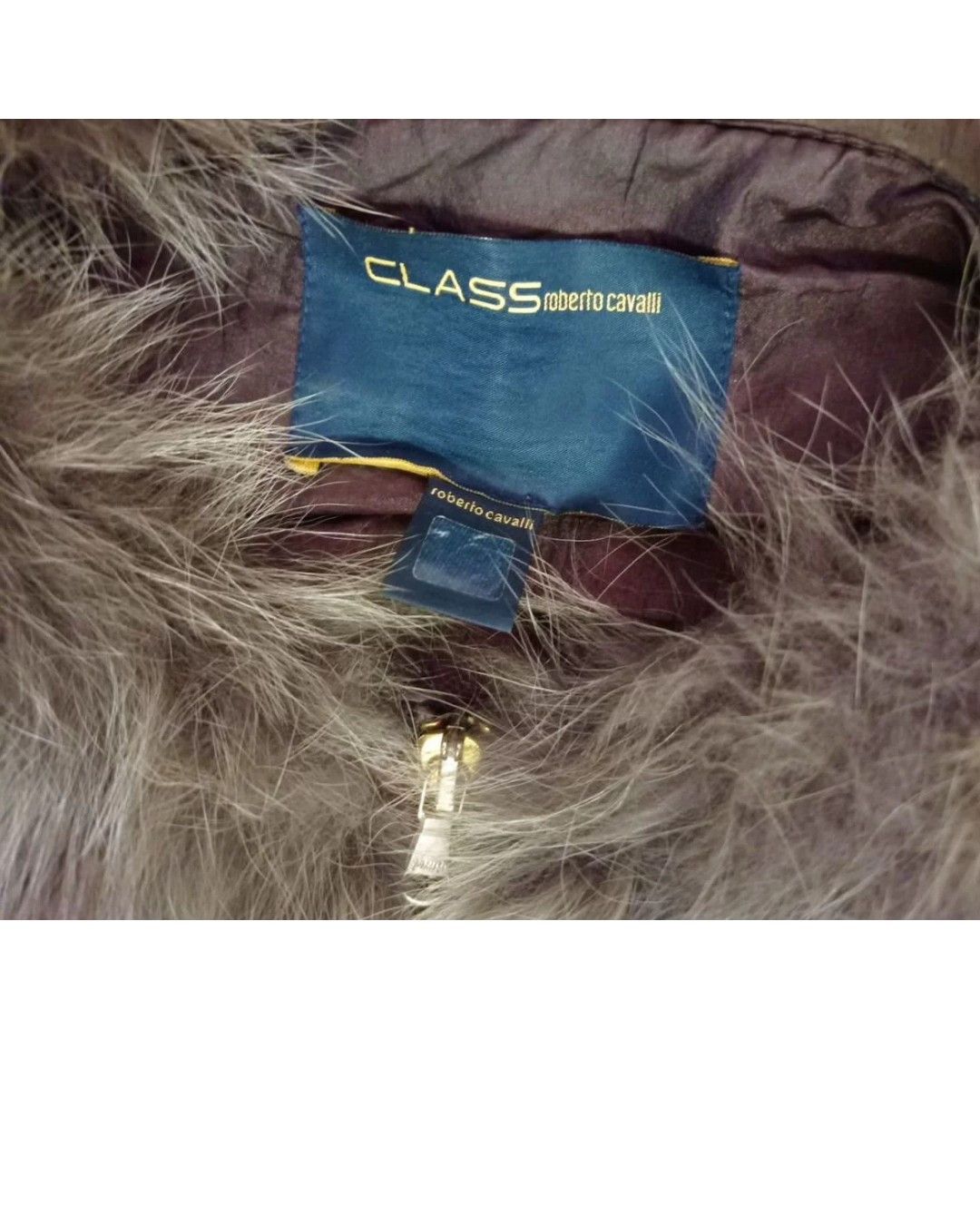 Roberto Cavalli FOX FUR FRONT LEATHER BELTED COAT Size S / US 4 / IT 40 - 5 Thumbnail