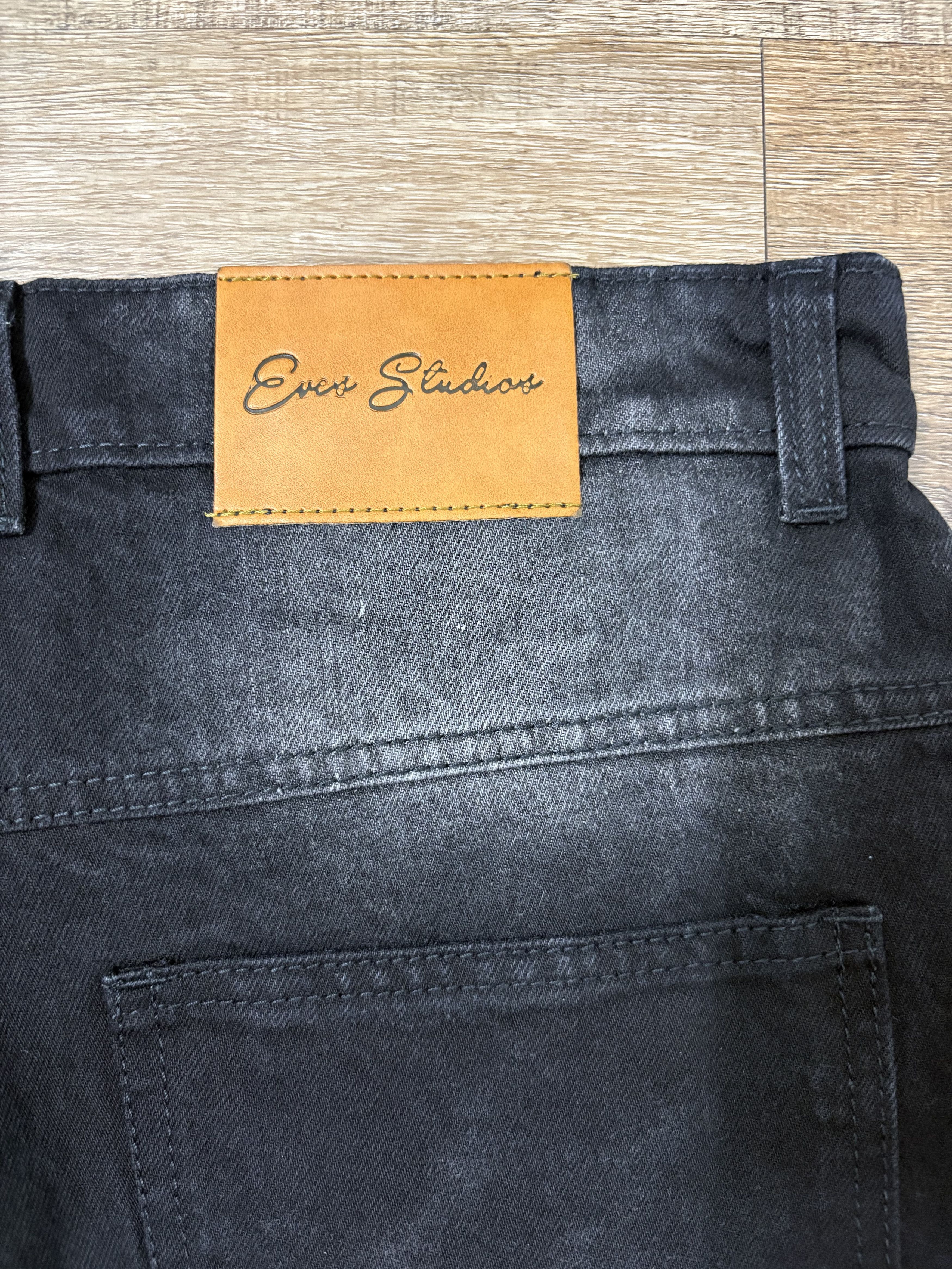 HMDD Eves Studios Black Painter Denim size 38 Size US 38 / EU 54 - 9 Thumbnail