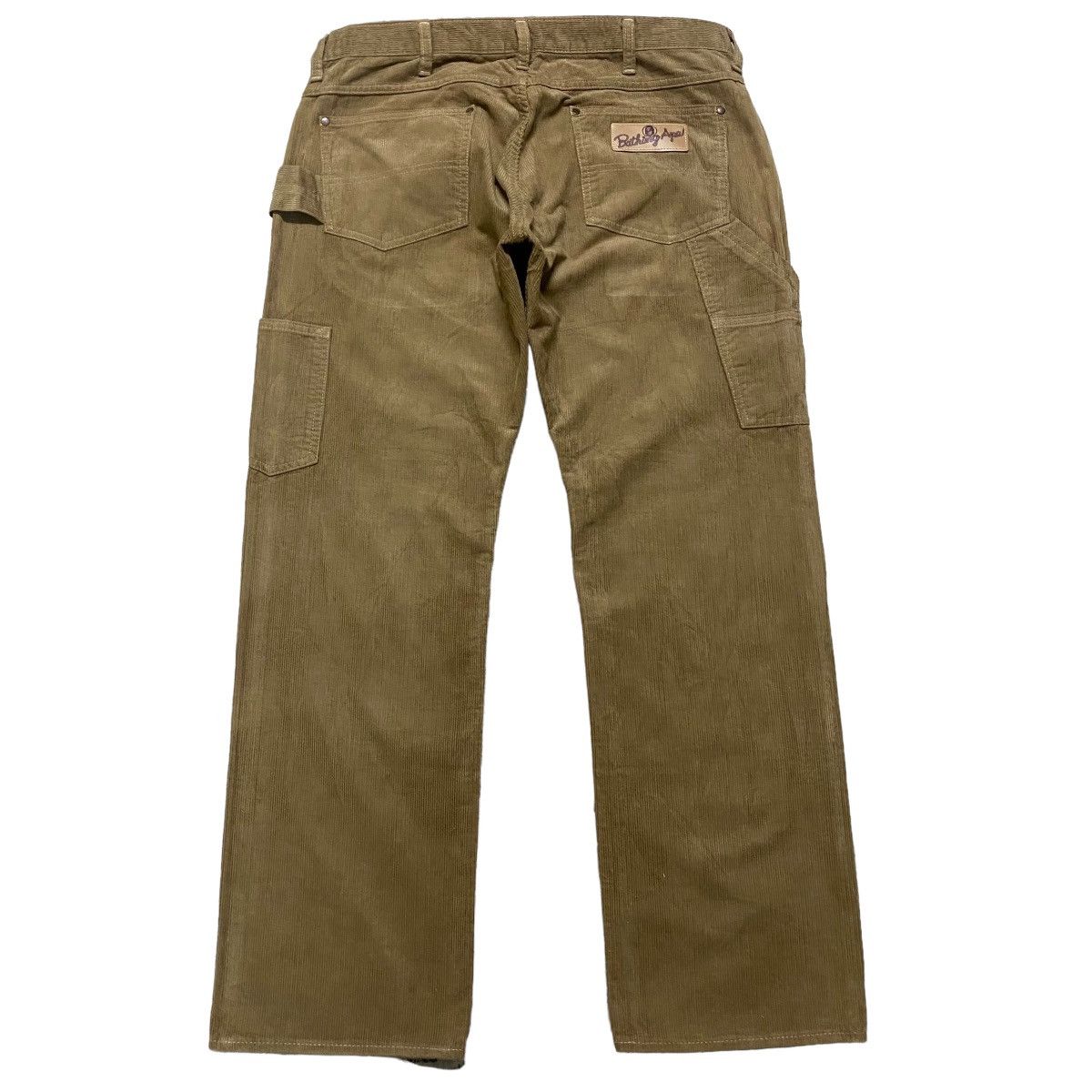 image of Vintage Bape Corduroy Carpenter Pants in Brown, Men's (Size 34)