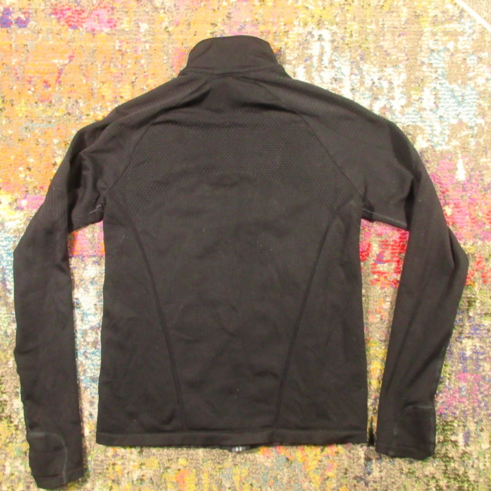 Athleta Athleta Puffer Jacket Women S Black Quilted Short Zip Vented Back Size S / US 4 / IT 40 - 2 Thumbnail