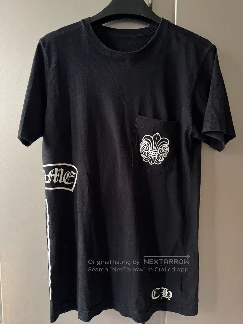 Chrome Hearts CHROME HEARTS Black scout flower Sanskrit scroll short-sle Size US S / EU 44-46 / 1 - 1 Thumbnail