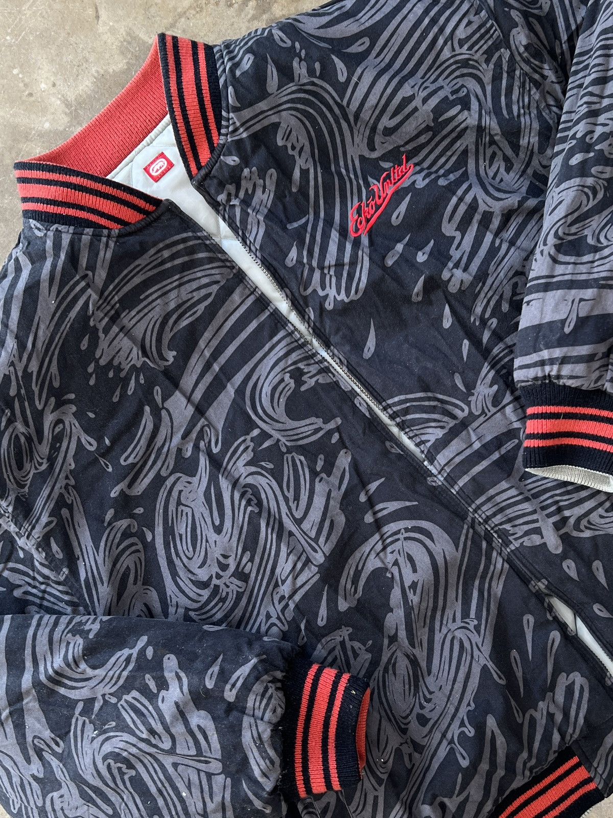 Ecko Unltd. × Vintage Vintage Y2k Ecko Unltd. Reversible Quilted Jacket XXL Size US XXL / EU 58 / 5 - 9 Thumbnail