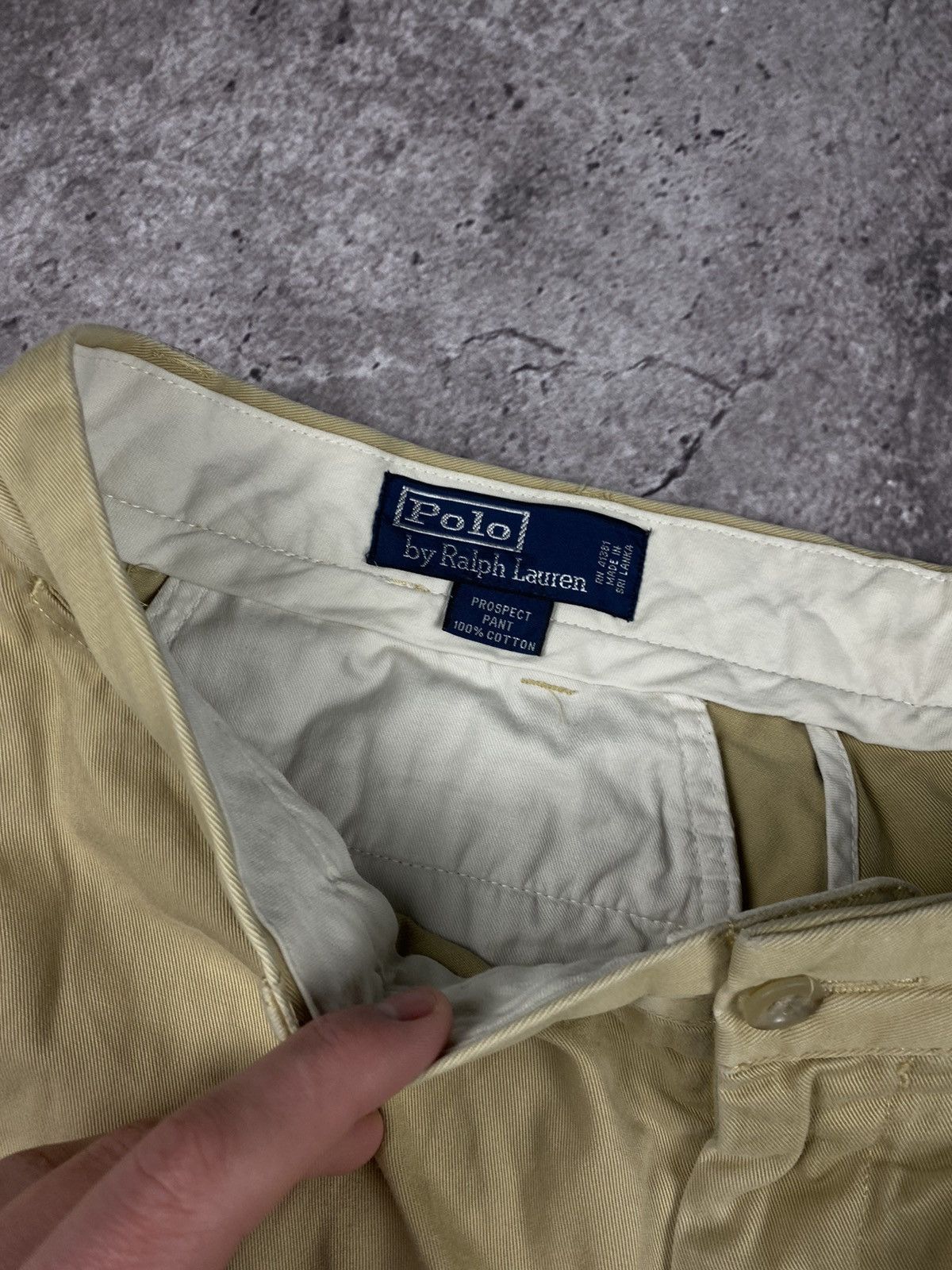 Polo Ralph Lauren × Vintage Faded Vintage Polo Ralph Lauren Trousers Chinos Baggy Pants Size US 36 / EU 52 - 6 Thumbnail