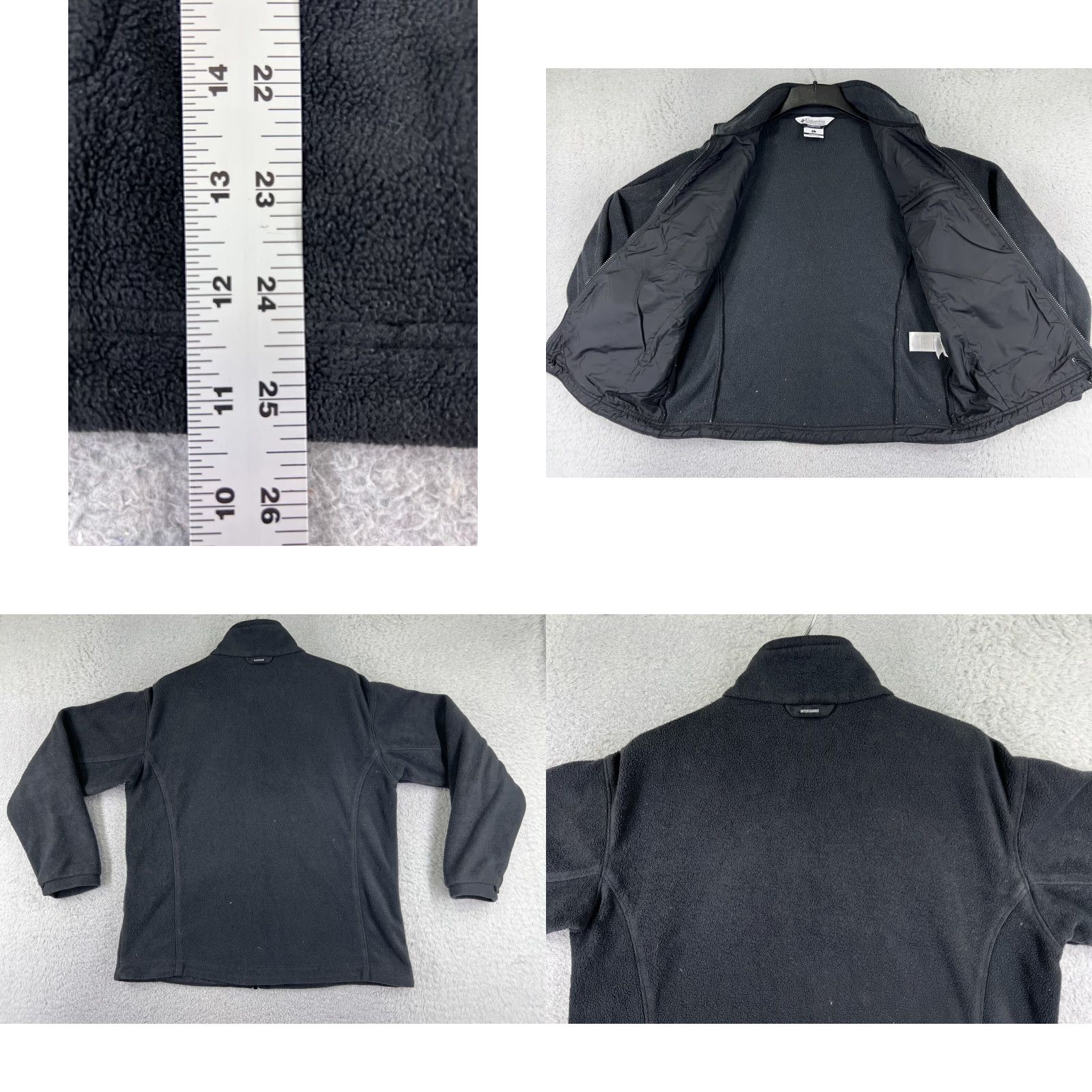 The North Face The North Face Jacket Womens Large Gray Full Zip Fleece 100% Polyester Mock Neck Size L / US 10 / IT 46 - 9 Thumbnail