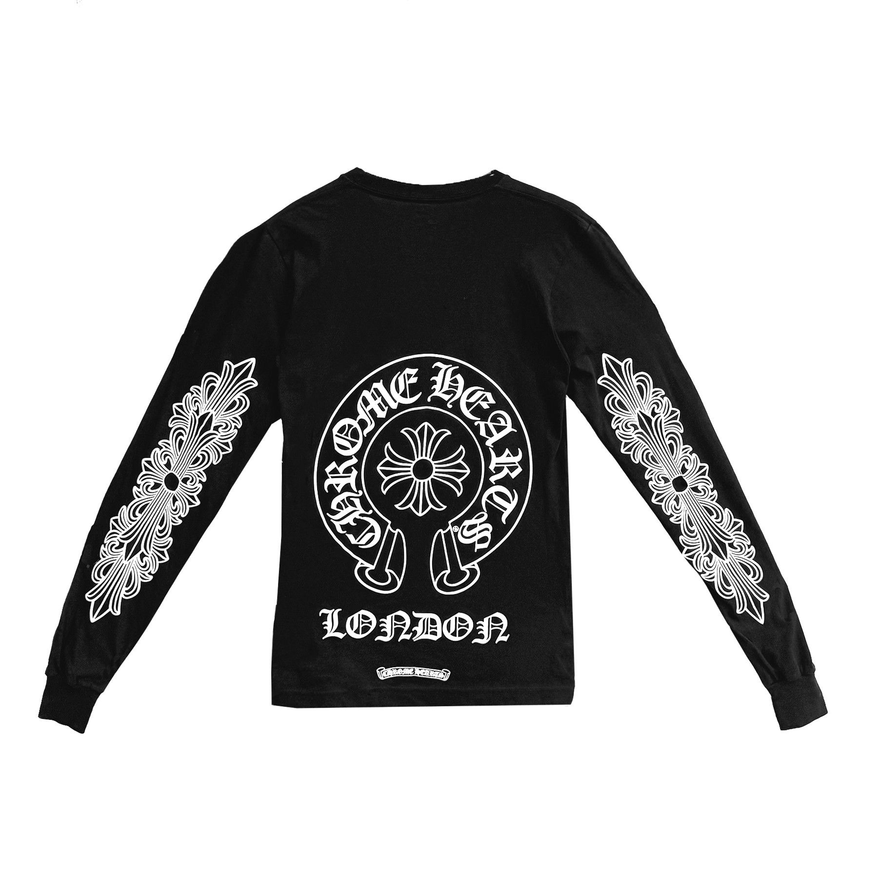 Chrome Hearts Chrome Hearts London Exclusive Horseshoe Long Sleeve Tee Size US M / EU 48-50 / 2 - 1 Thumbnail