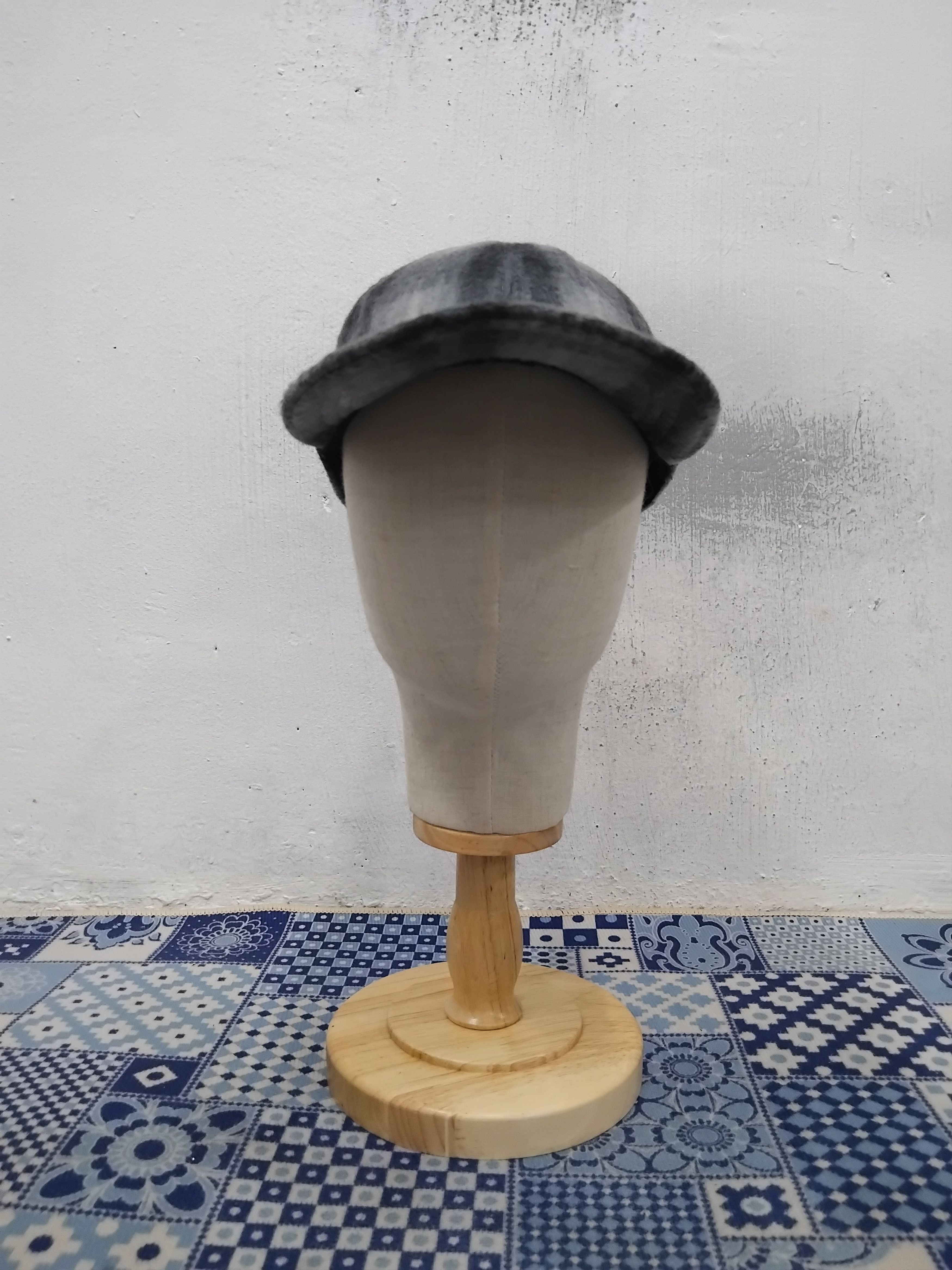 Japanese Brand Online checkered Japanese style cap Size ONE SIZE - 5 Thumbnail