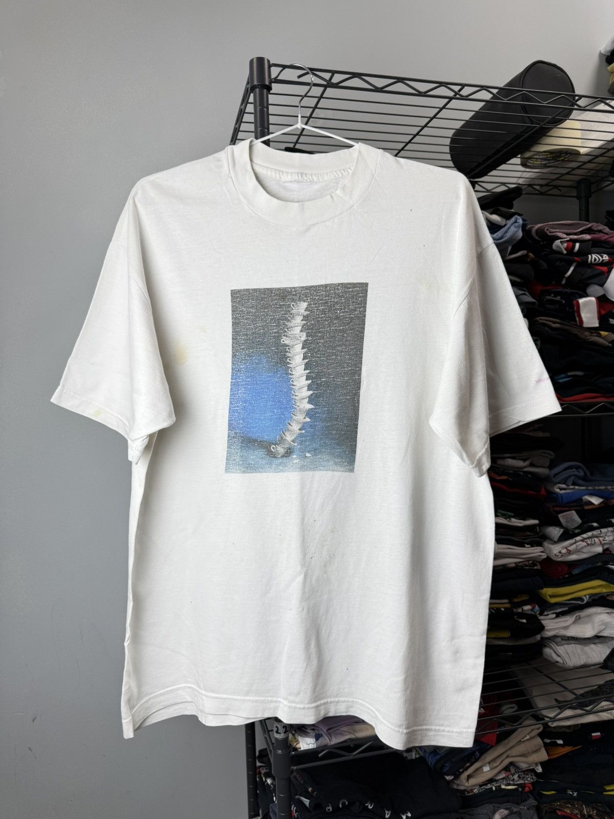Hanes 1990’s Rare! Vintage Art Medicine Sup reme Style T Shirt Size US L / EU 52-54 / 3 - 1 Thumbnail