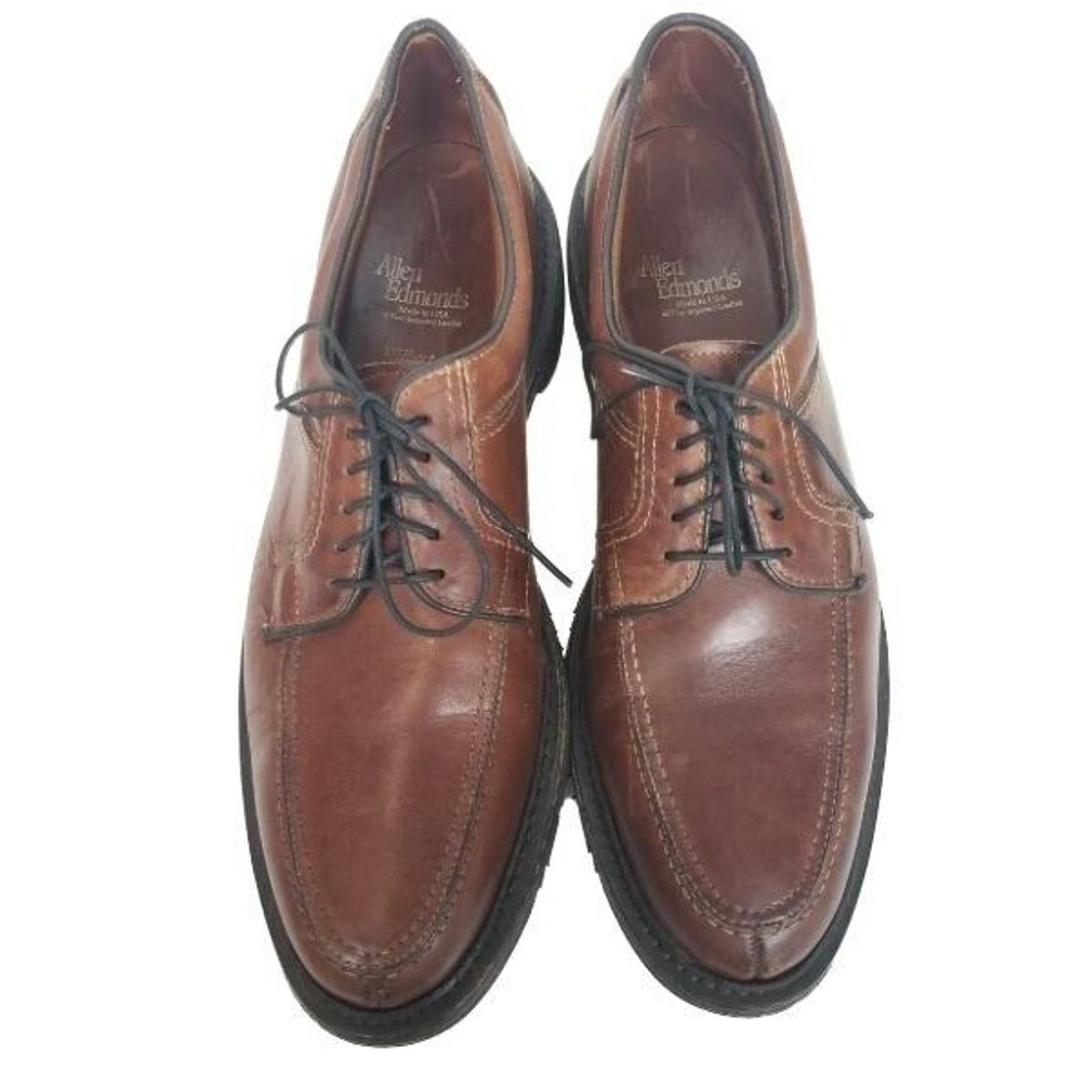 Allen Edmonds Allen Edmonds Mens Wilbert Leather Lace Up Dress Shoes 9.5 Size US 9.5 / EU 42-43 - 2 Thumbnail