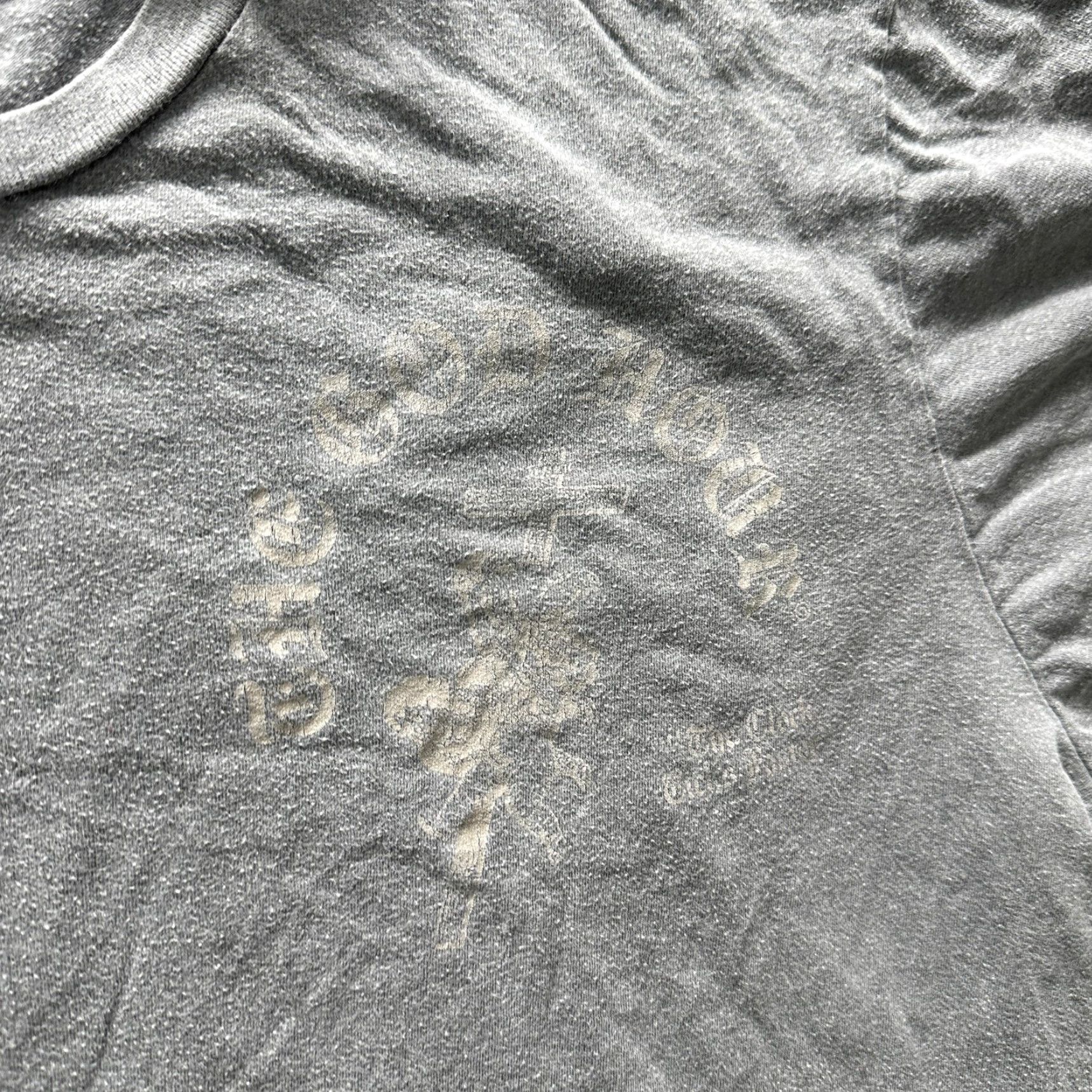 Vintage VINTAGE City Of Angels Shirt Mens Large Gray Graphic Tee Clock Ticks Faster Distressed Size US L / EU 52-54 / 3 - 5 Thumbnail