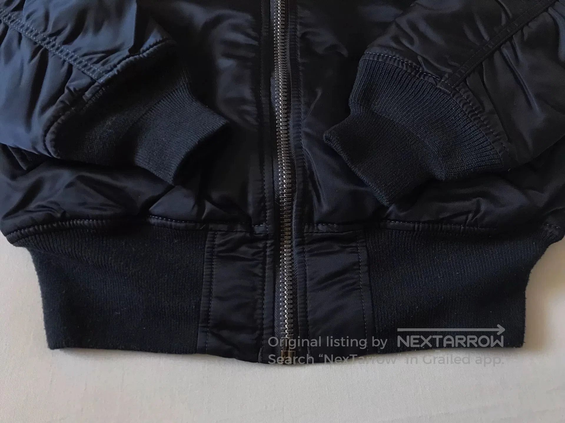 Alpha Industries Alpha MA1 Navy Blue NASA Jacket. Size US S / EU 44-46 / 1 - 4 Thumbnail
