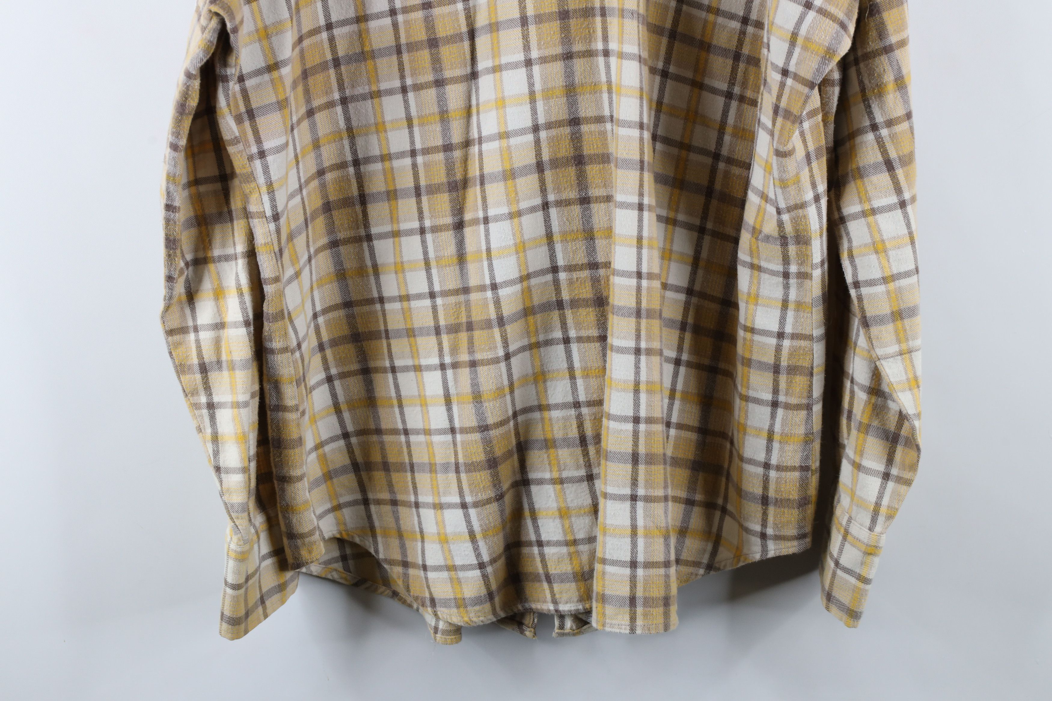 Vintage Vintage 70s Streetwear Rodeo Flannel Snap Button Shirt Plaid Size US XL / EU 56 / 4 - 11 Thumbnail