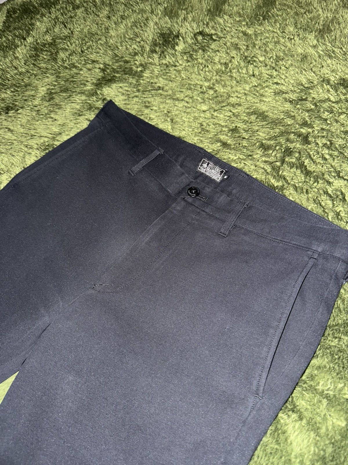 Hysteric Glamour [M] Hysteric Glamour Cotton-Poly Blended Easy Pants Black Size US 32 / EU 48 - 2 Thumbnail