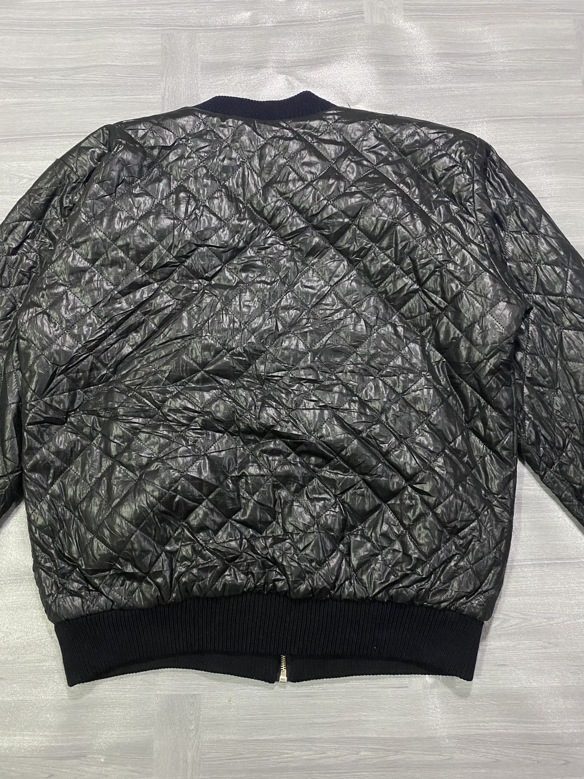 Adidas Adidas Black Quilted Jacket Size M Size US M / EU 48-50 / 2 - 16 Thumbnail