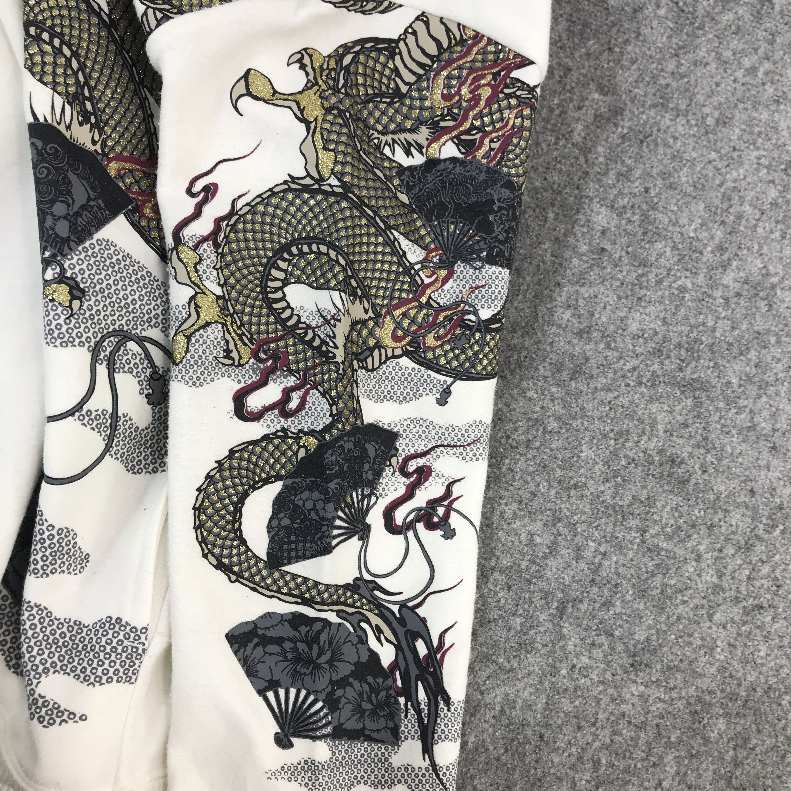 Designer × Japanese Brand Sukajan Dragon Japanese Style Zipper Jacket Hoodie Size US M / EU 48-50 / 2 - 10 Thumbnail
