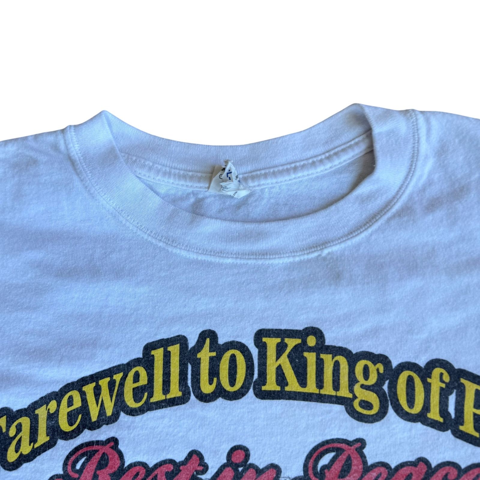 Anvil Vintage Farewell King of Pop Michael Jackson Shirt Large Size US L / EU 52-54 / 3 - 3 Thumbnail