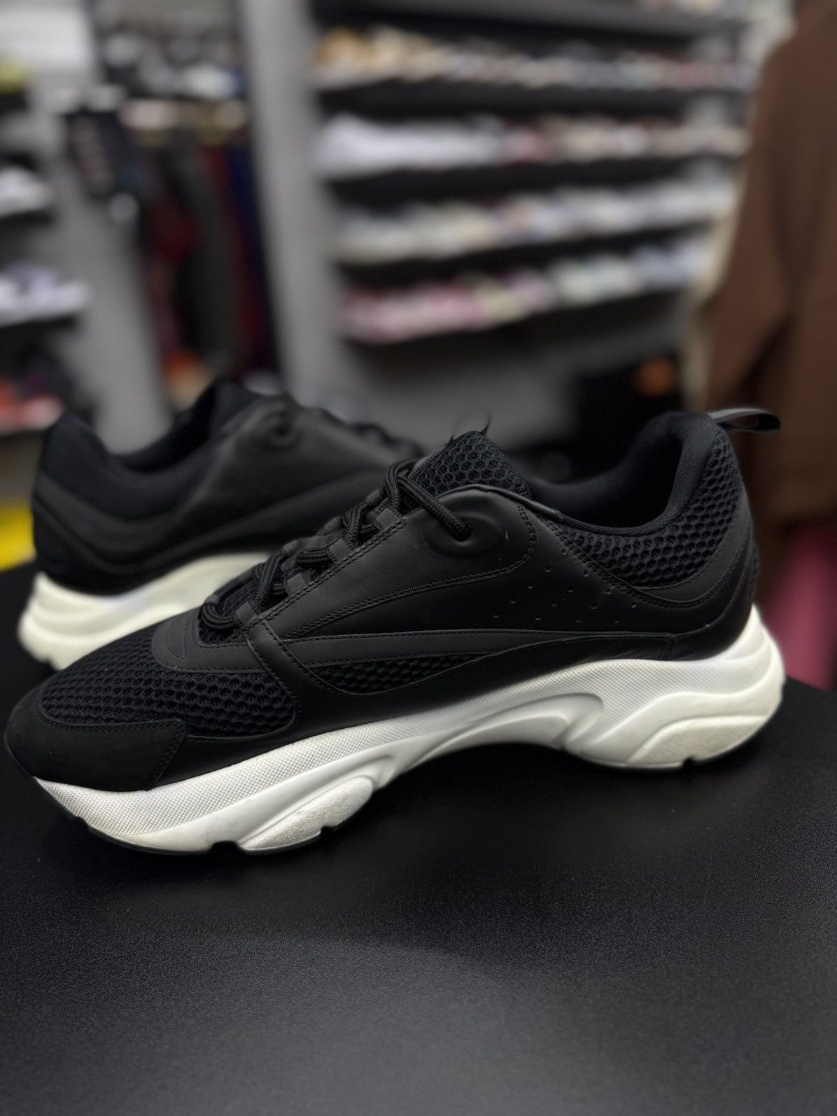 Dior Black White B22 Size 47EU/14US $1200 Discontinued