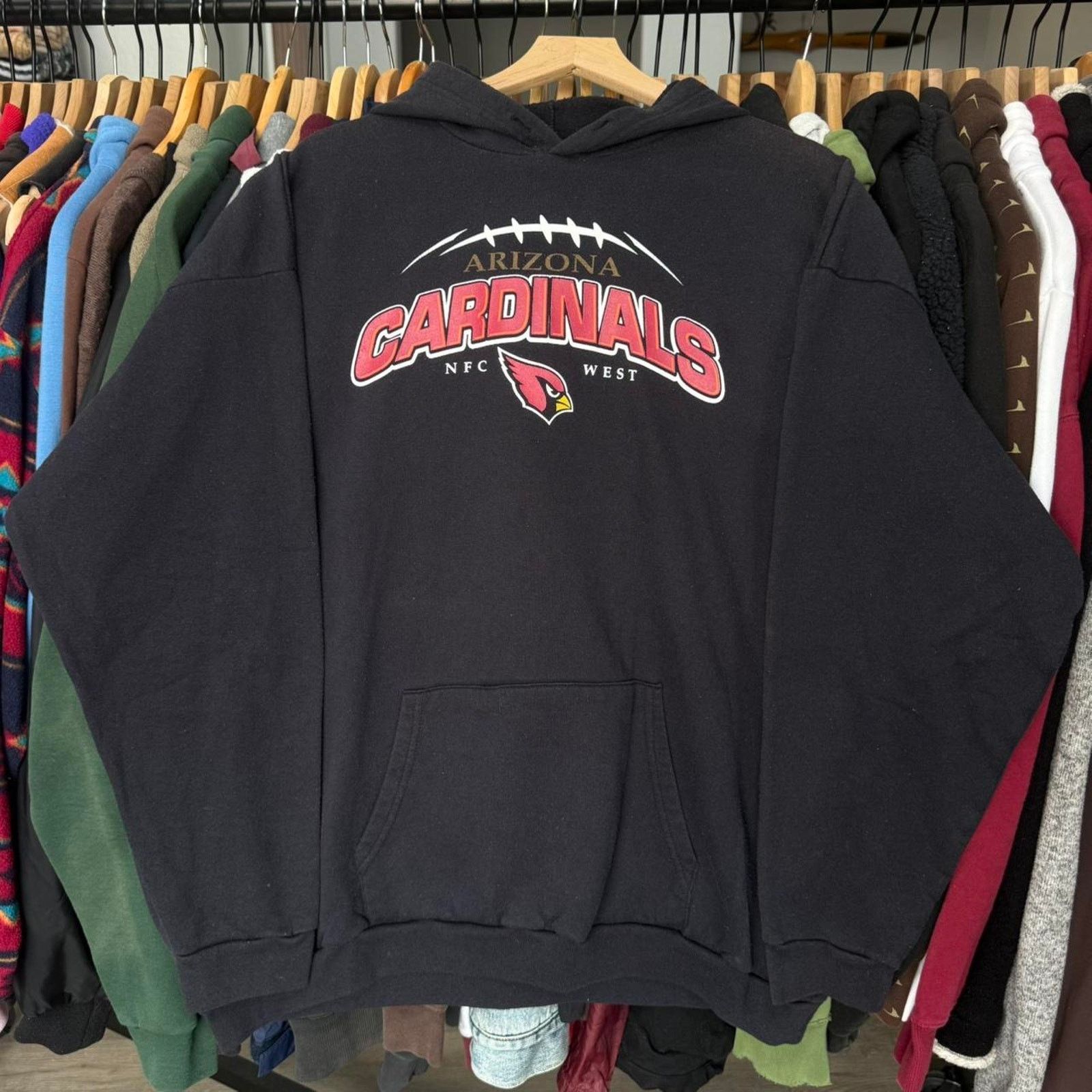 NFL Vintage Y2K Arizona Cardinals NFC West Hoodie Size US XXL / EU 58 / 5 - 1 Thumbnail