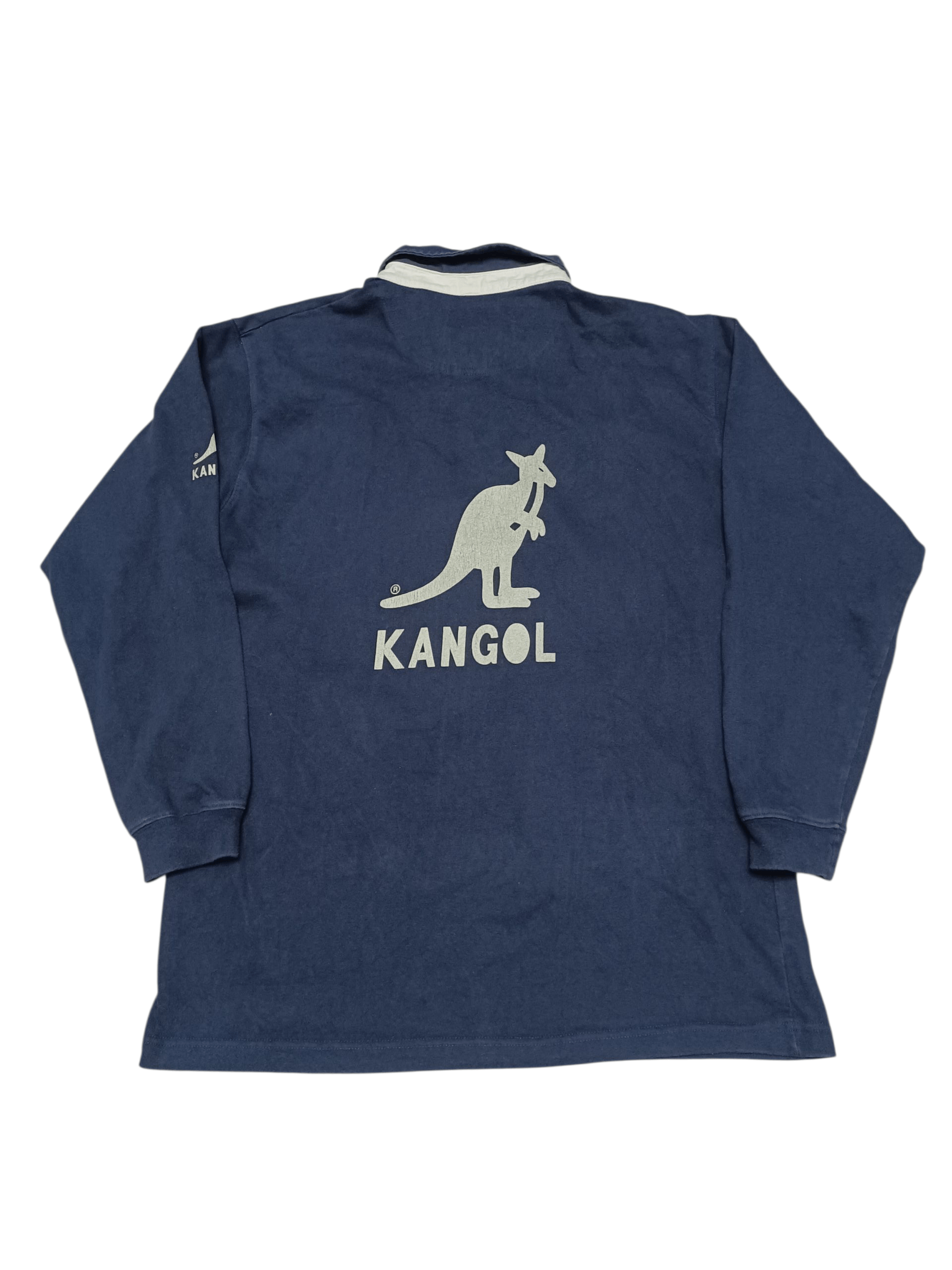 Kangol KANGOL VINTAGE BIGLOGO LUXURY POLO SHIRT SK8 AVANT GARDE Size US M / EU 48-50 / 2 - 4 Thumbnail