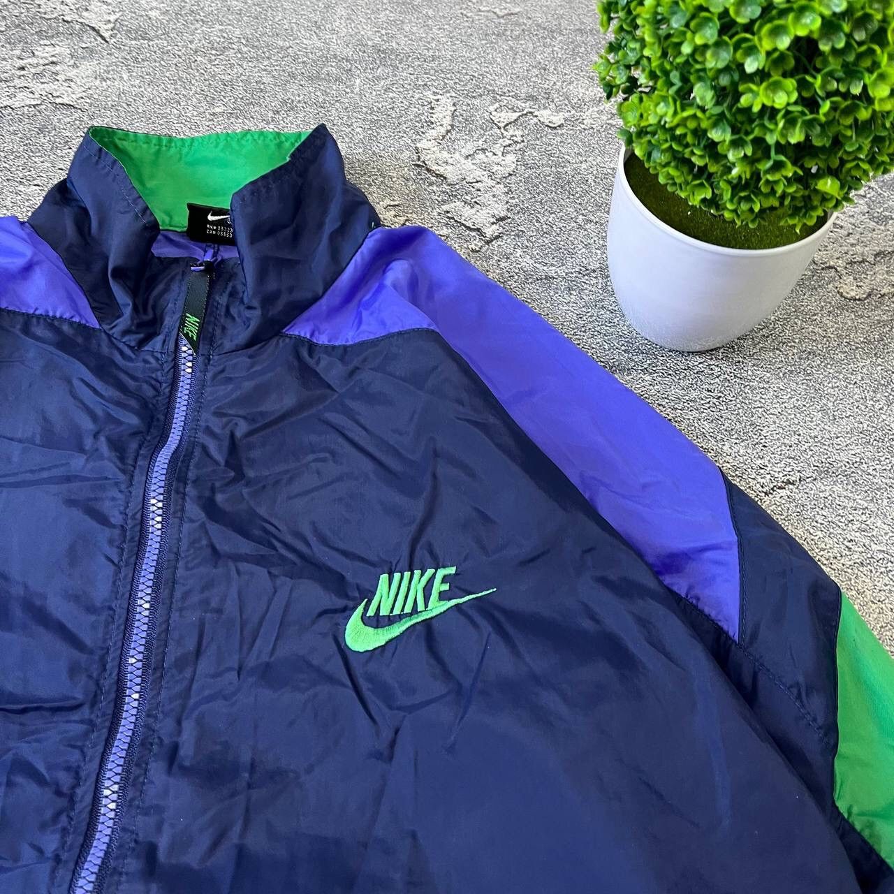 Nike Vintage 80s Womens Nike Nylon Track Top Jacket Size M Size M / US 6-8 / IT 42-44 - 15 Thumbnail