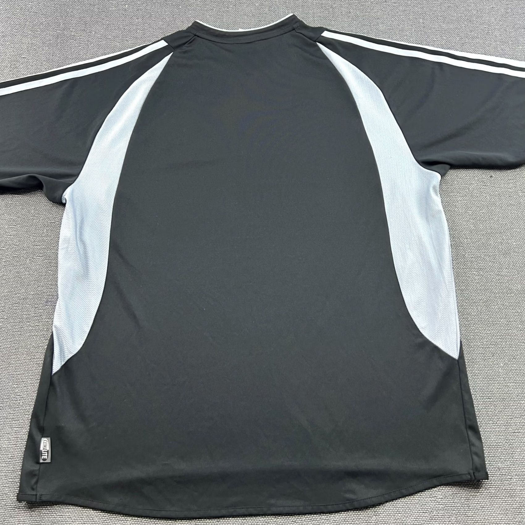 Adidas adidas New Castle 2003 2004 Away Mens Football Jersey XL Shirt Black Short Sleeve Moisture Wicking Quick Dry Athletic Jersey Mens XL Shirt Size US XL / EU 56 / 4 - 3 Thumbnail
