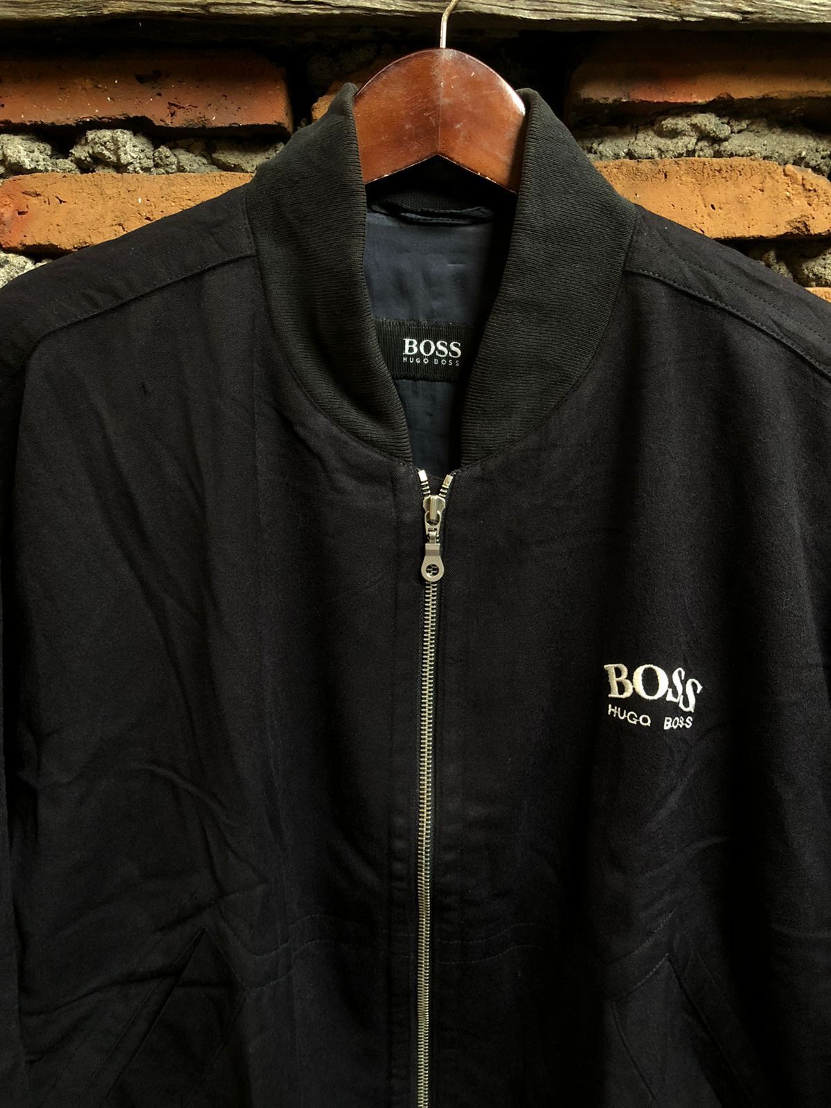 Hugo Boss Vintage bomber jacket hugo boss x loro piana Size US L / EU 52-54 / 3 - 4 Thumbnail