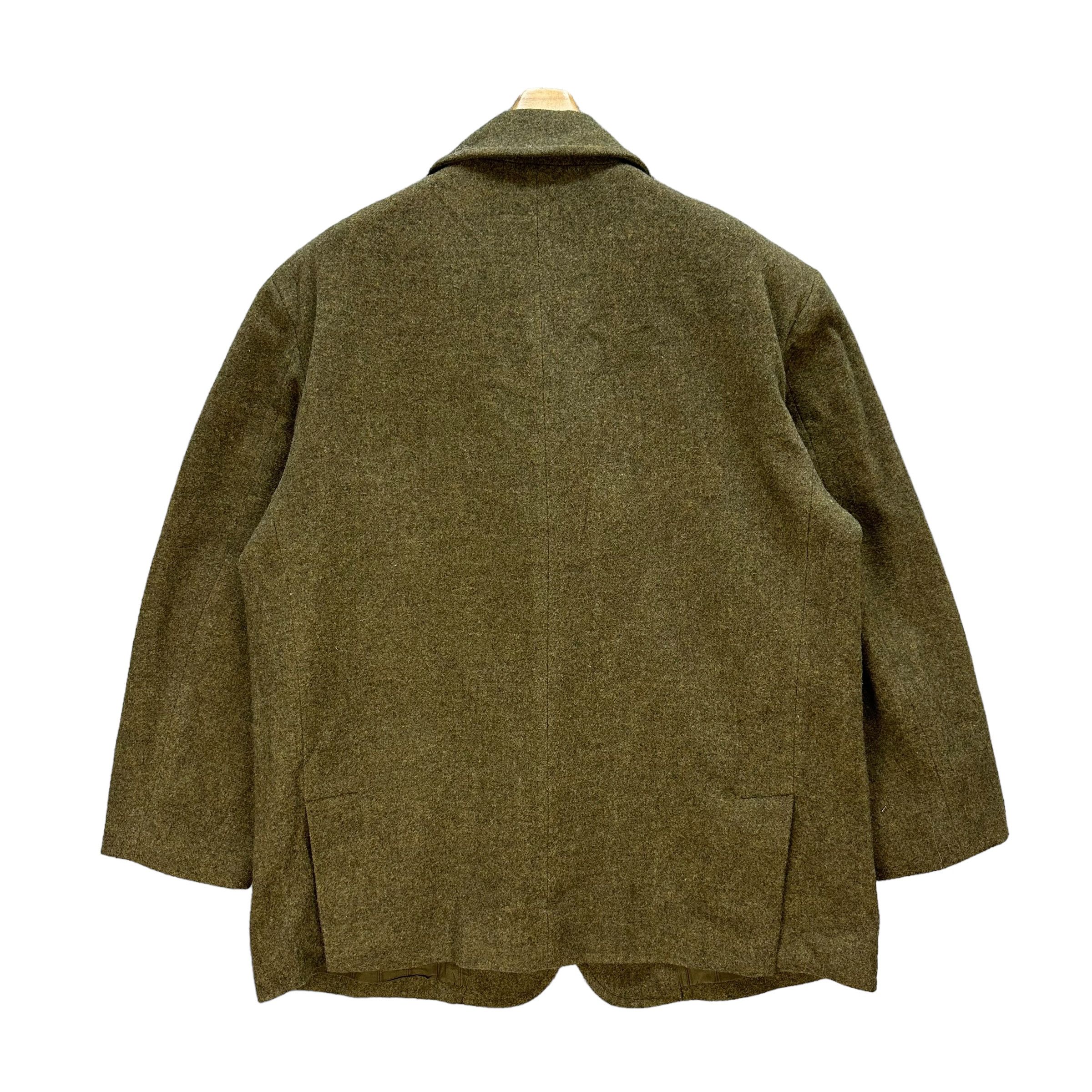 Allegri ALLEGRI Moss Green Wool Casual Jacket #A37-0838 Size US M / EU 48-50 / 2 - 10 Thumbnail