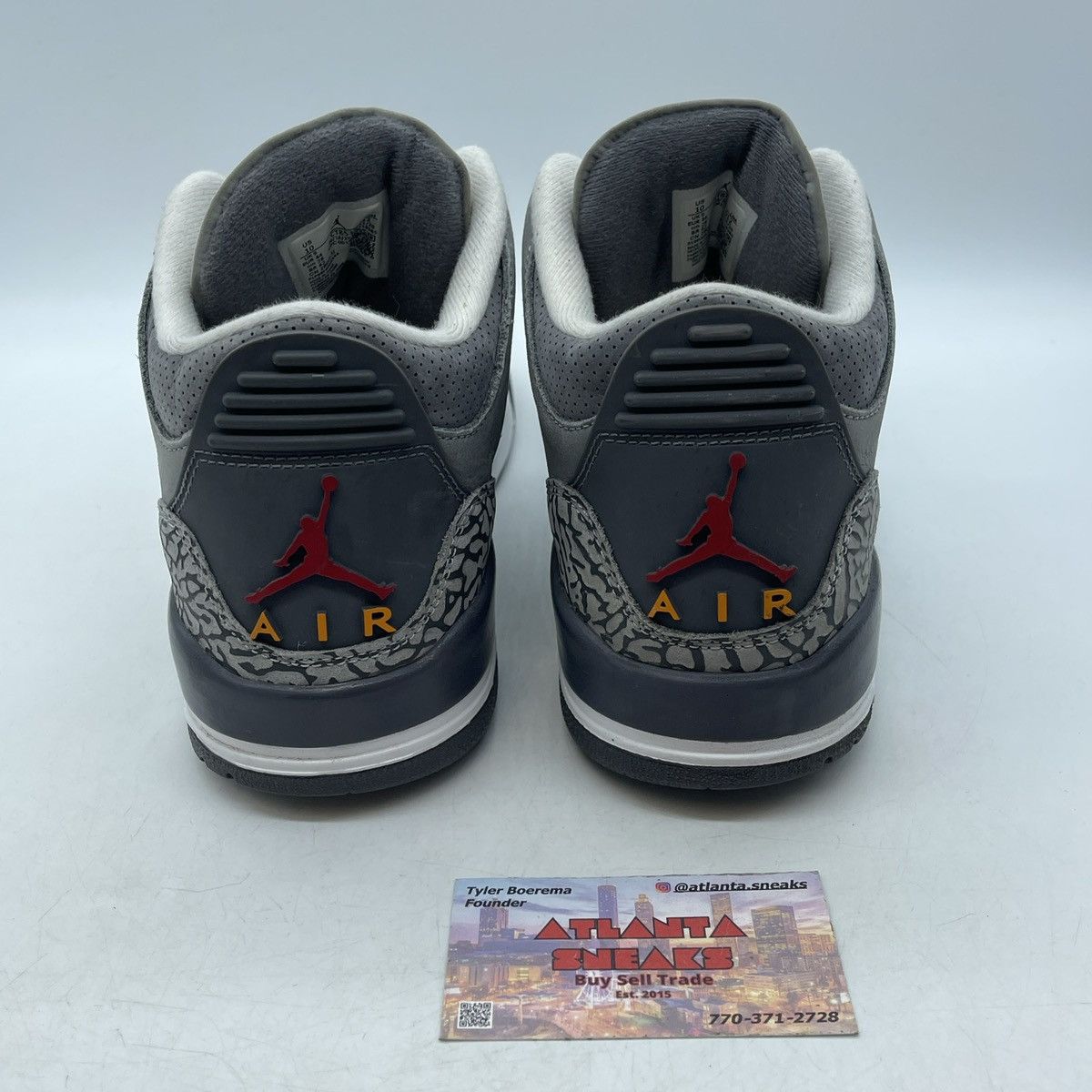 Jordan Brand Air Jordan 3 cool grey Size US 10 / EU 43 - 3 Thumbnail
