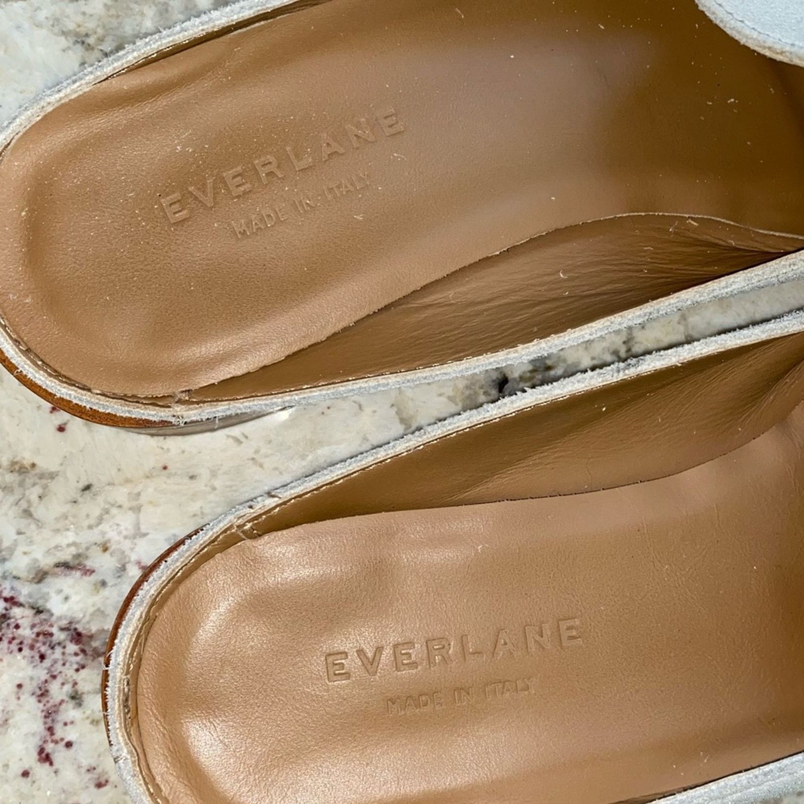 Everlane Everlane $179 Modern Loafer Mule Ivory Suede Women 9.5 Italy Size US 9.5 / IT 39.5 - 4 Thumbnail