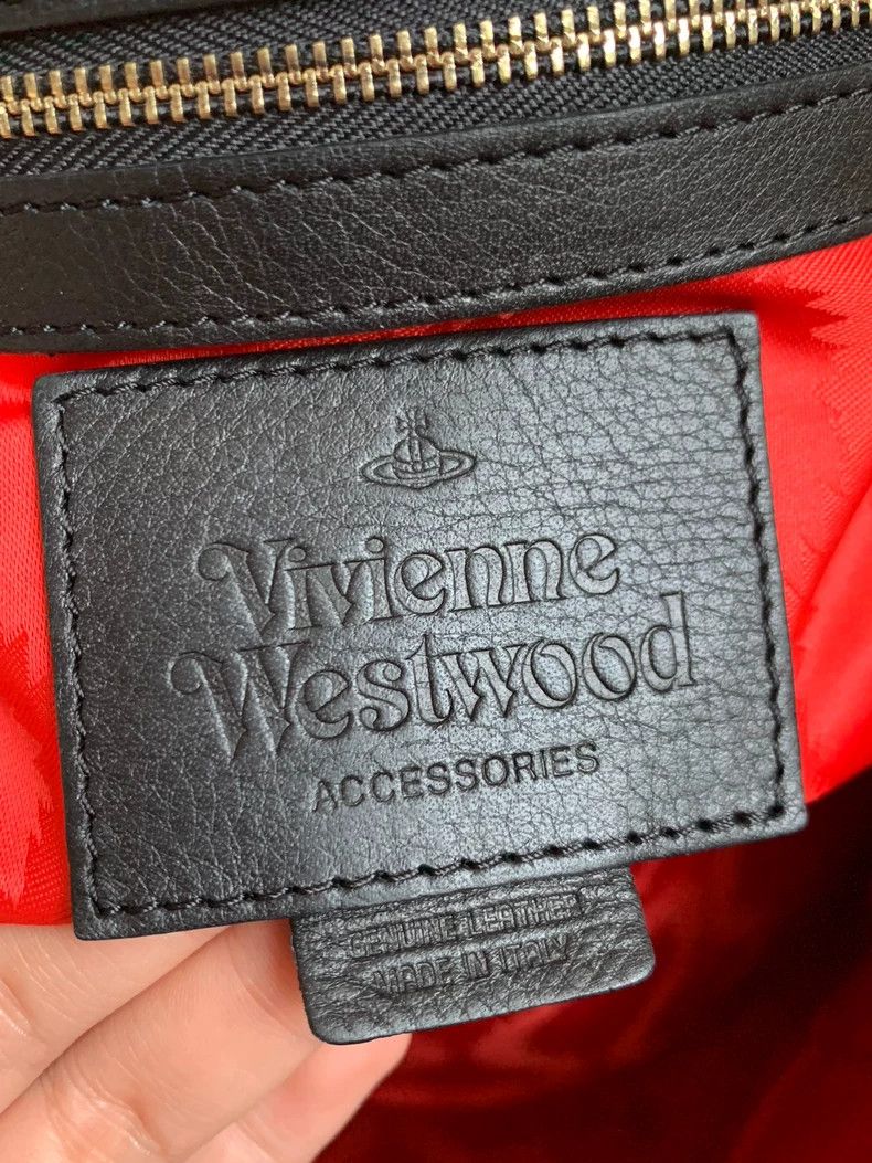 Vivienne Westwood Vivienne Westwood Used large tote bag leather Boston bag Size ONE SIZE - 8 Thumbnail