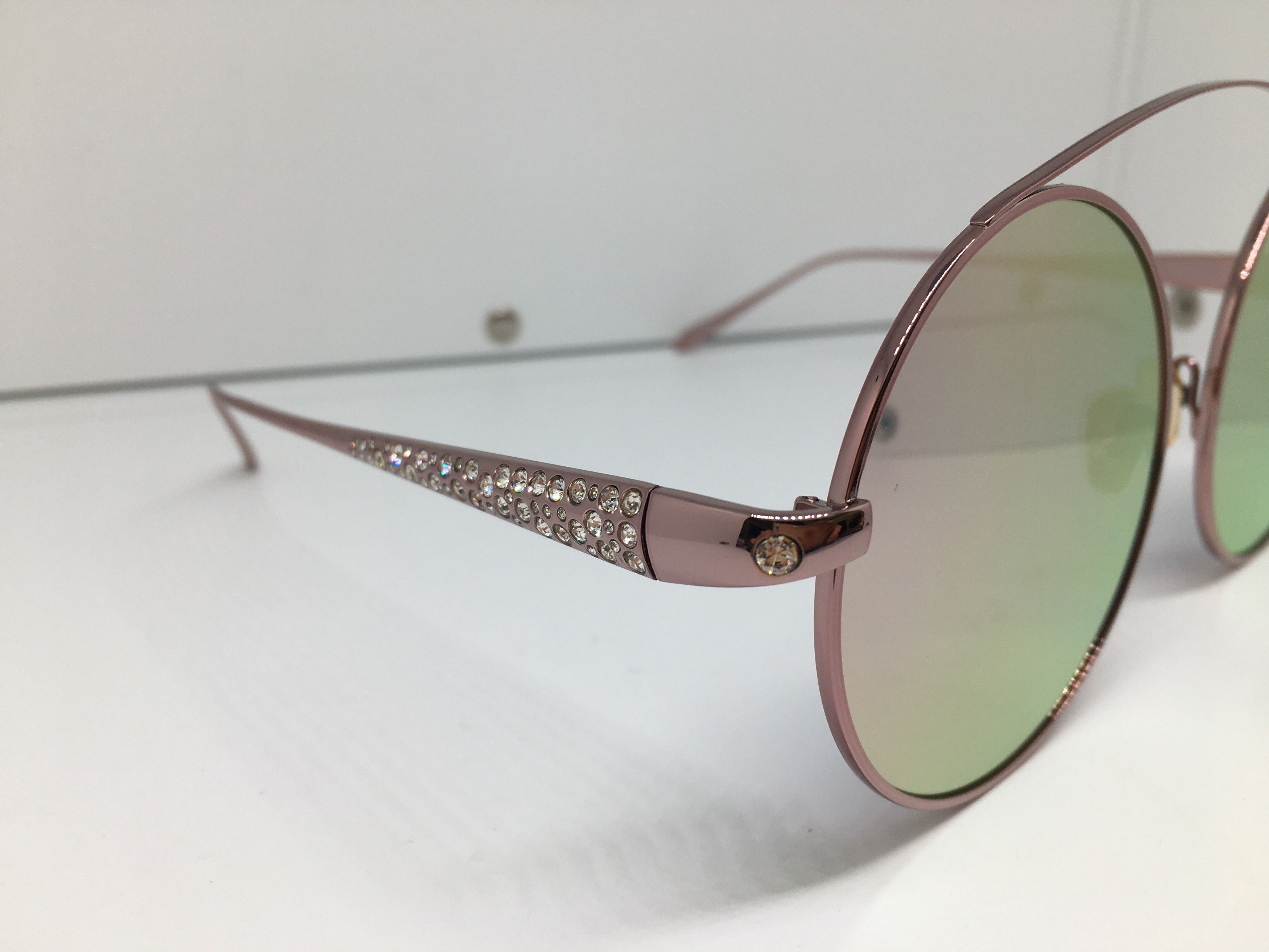 Linda Farrow Linda Farrow Titanium Round Sunglasses Frame Size ONE SIZE - 2 Thumbnail
